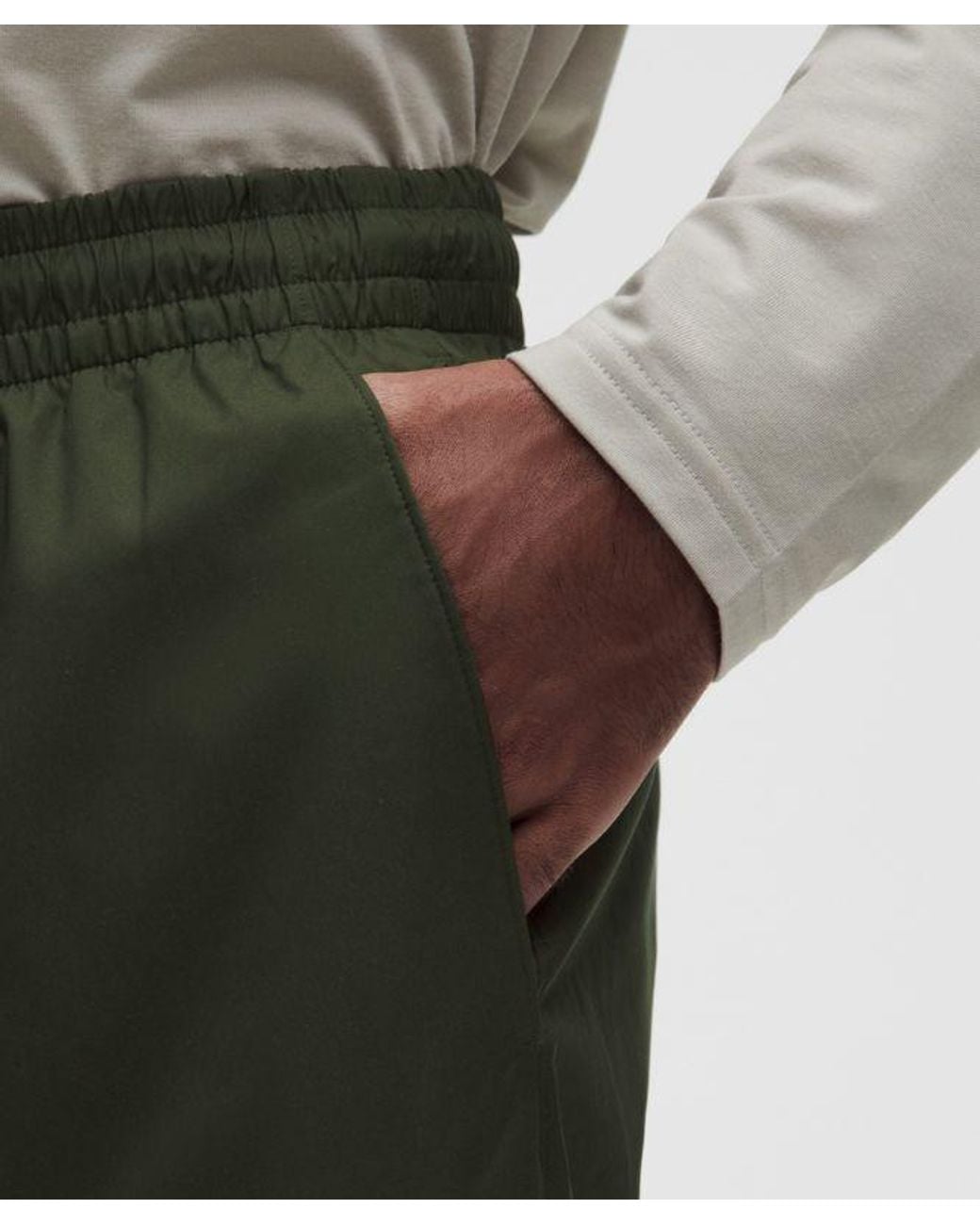 lululemon athletica Green – Zero Tucks Relaxed-Fit Trousers Regular – – Size Large for men