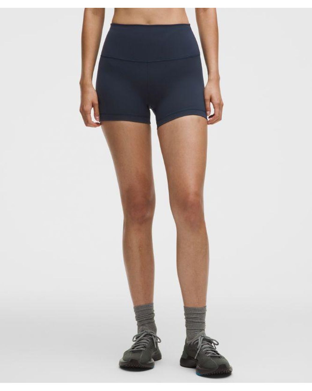 lululemon athletica Wunder Train High-rise Short - 4" - Color Blue - Size 0