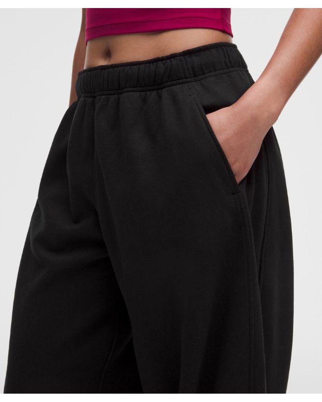 lululemon athletica Red Scuba Evolve Oversized Jogger