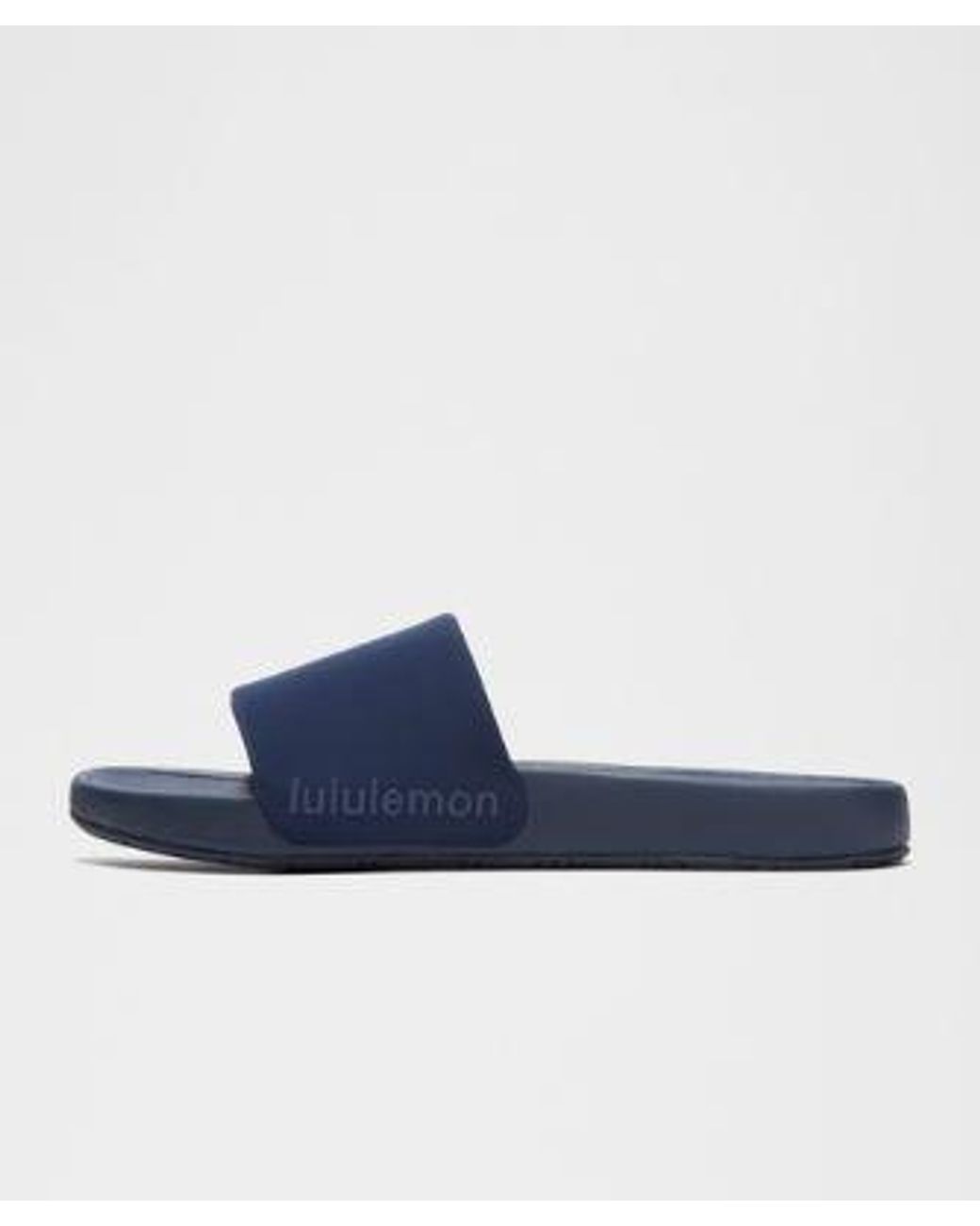 lululemon athletica Blue – Restfeel Slides – –