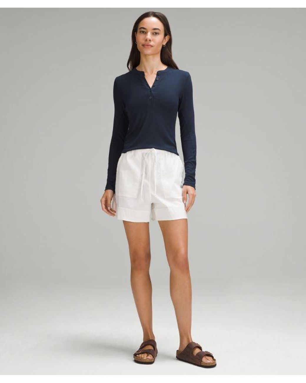 lululemon athletica Blue Hold Tight Long-Sleeve Henley