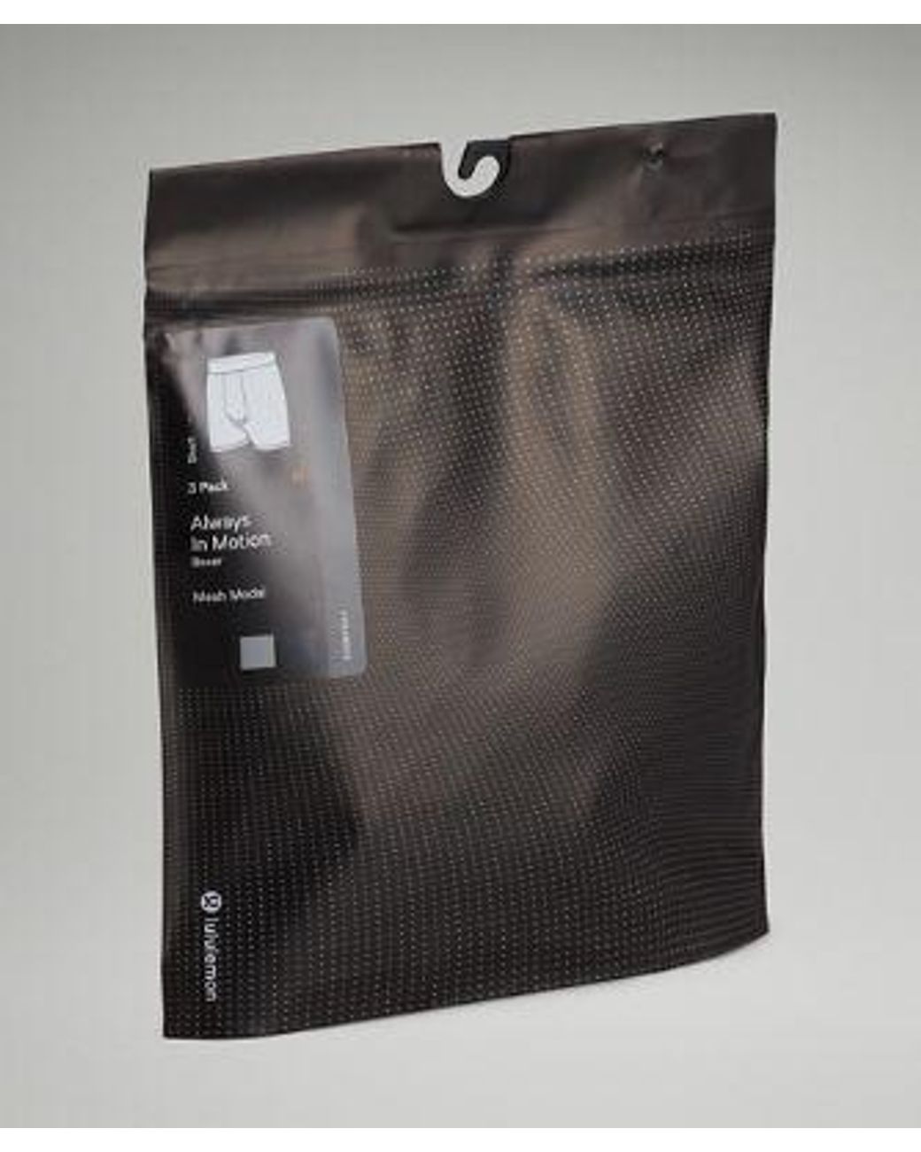 lululemon athletica Always In Motion Boxer Briefs 3 Pack - 5" - Color Black/grey/blue - Size L for men