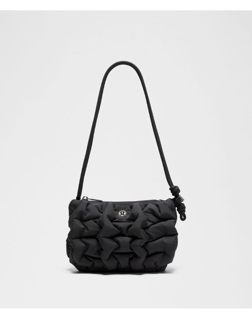 lululemon athletica Black Quilty Puff Small Crossbody Bag 2.4L