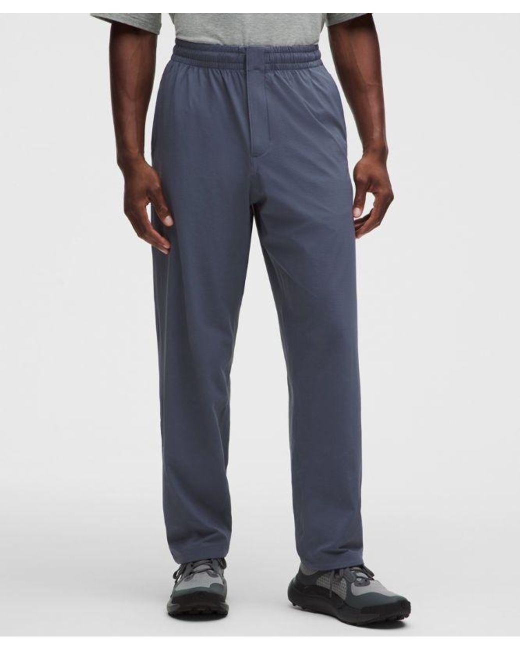 lululemon athletica Black – Zero Tucks Relaxed-Fit Trousers Regular – – Size Large for men