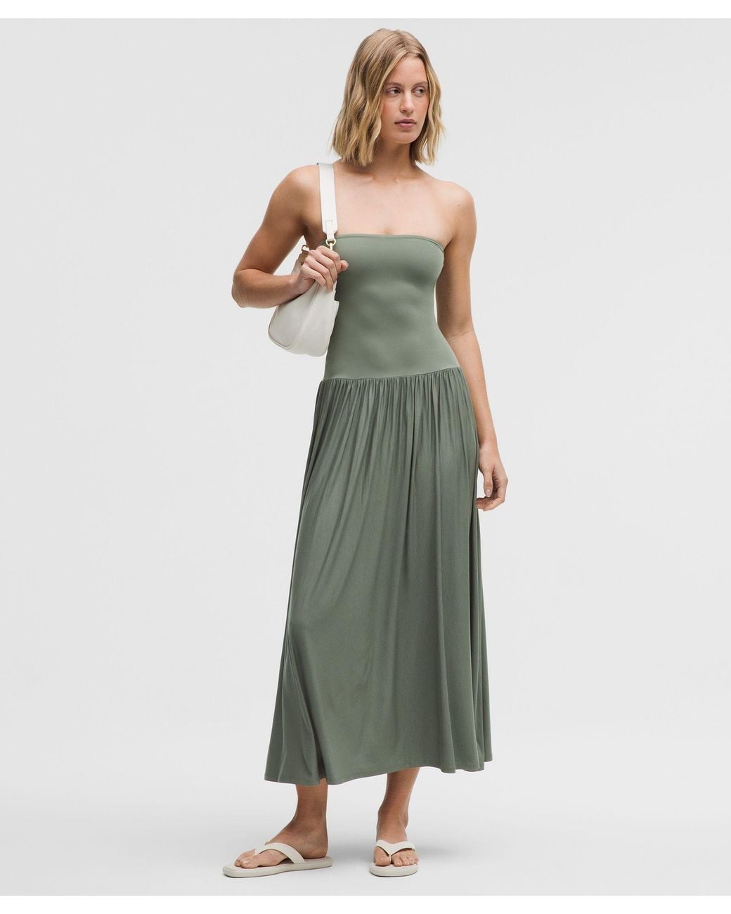 lululemon 2-In-1 Maxi Dress in Green