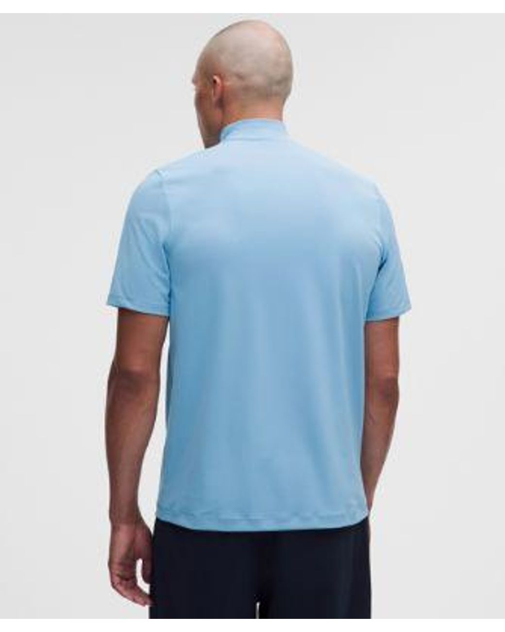 lululemon athletica Blue Showzero Slim-Fit Mockneck Shirt for men