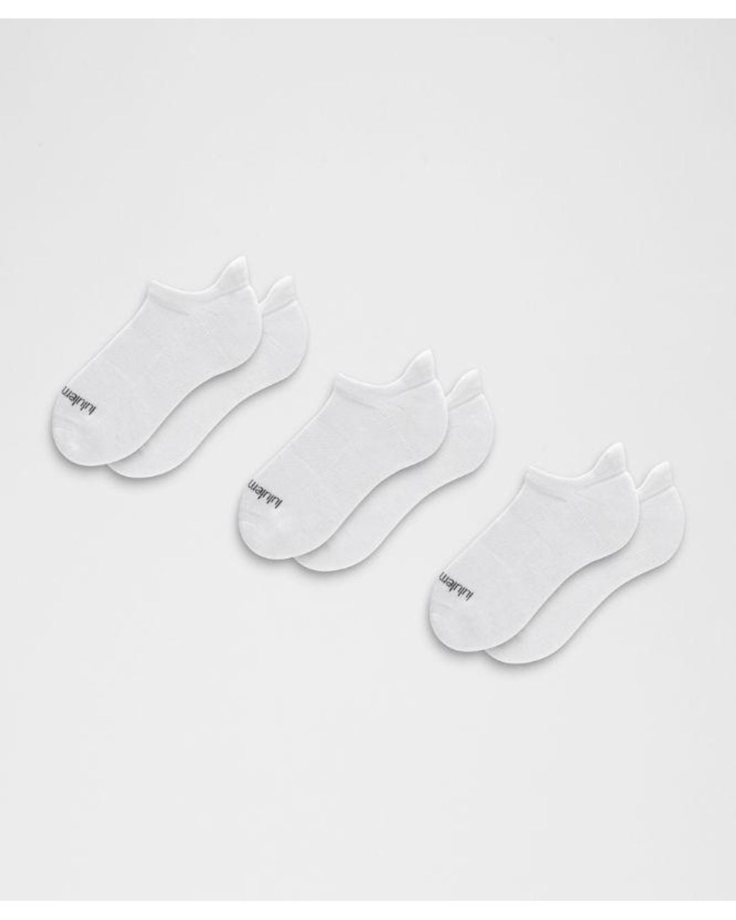 lululemon athletica White Daily Essential Tab Socks