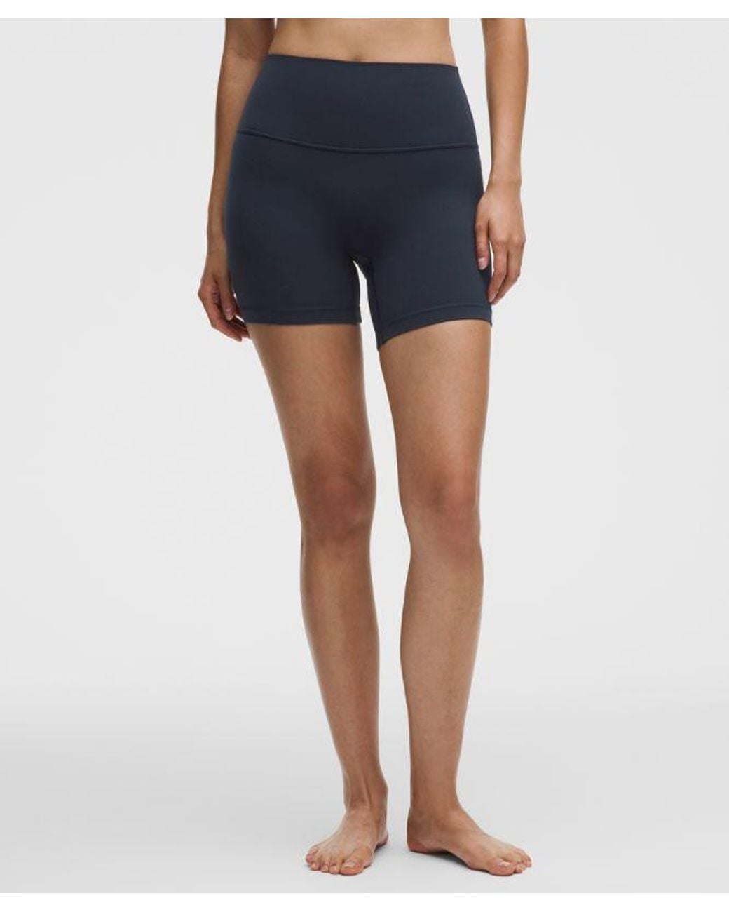 lululemon athletica Blue Align No Line High-Rise Short 6"