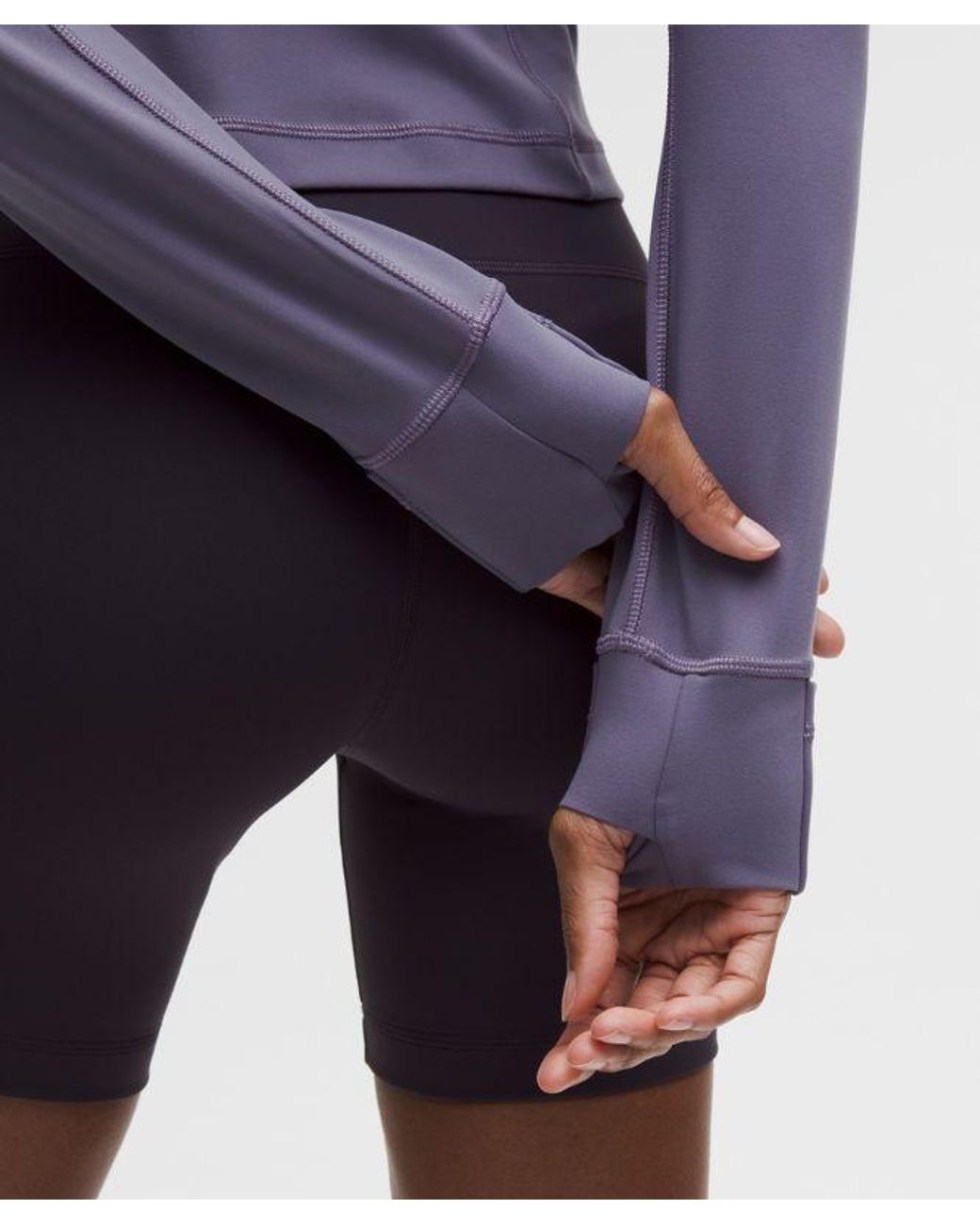 lululemon athletica Purple Define Cropped Jacket