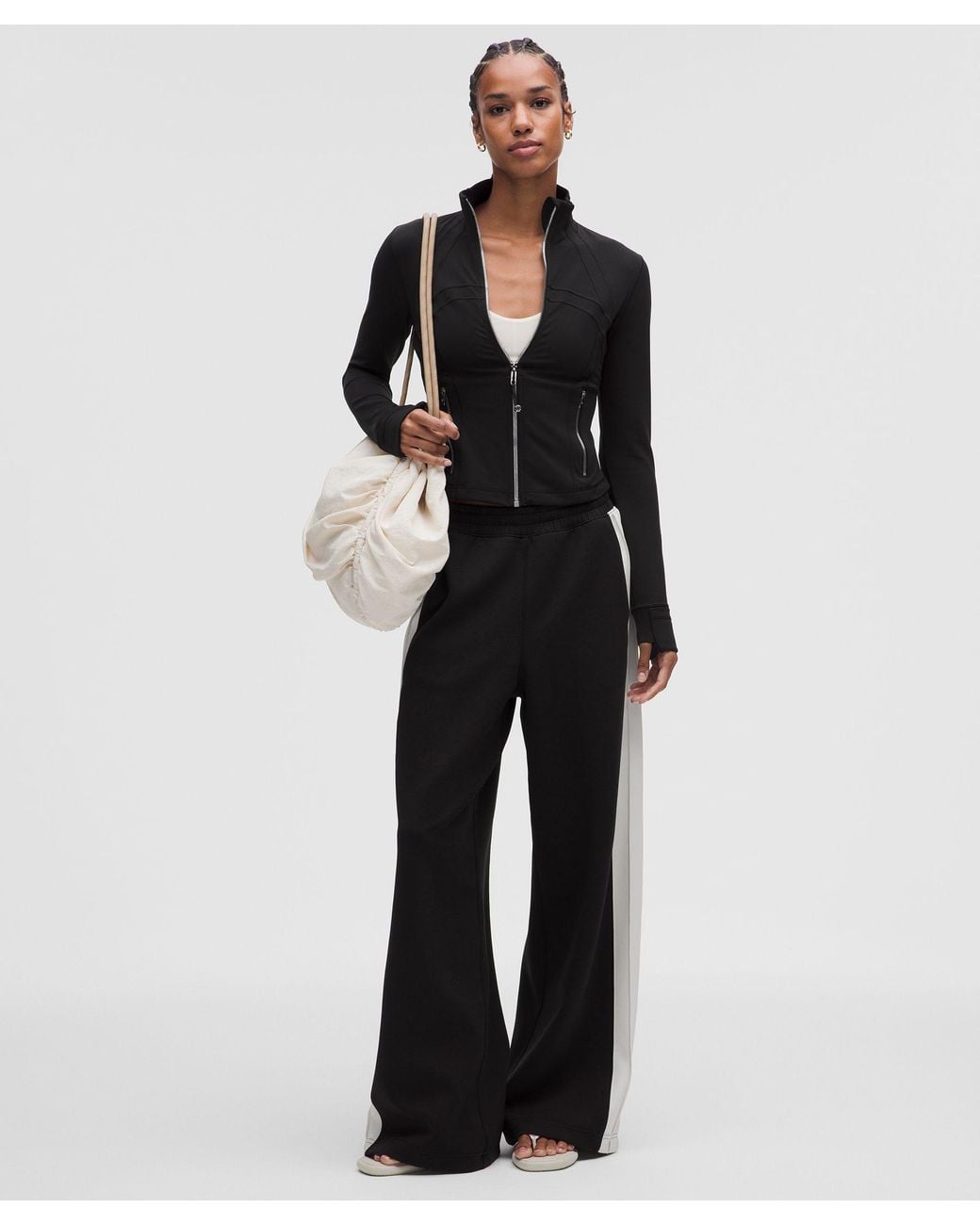 lululemon athletica Black Define Cropped Jacket