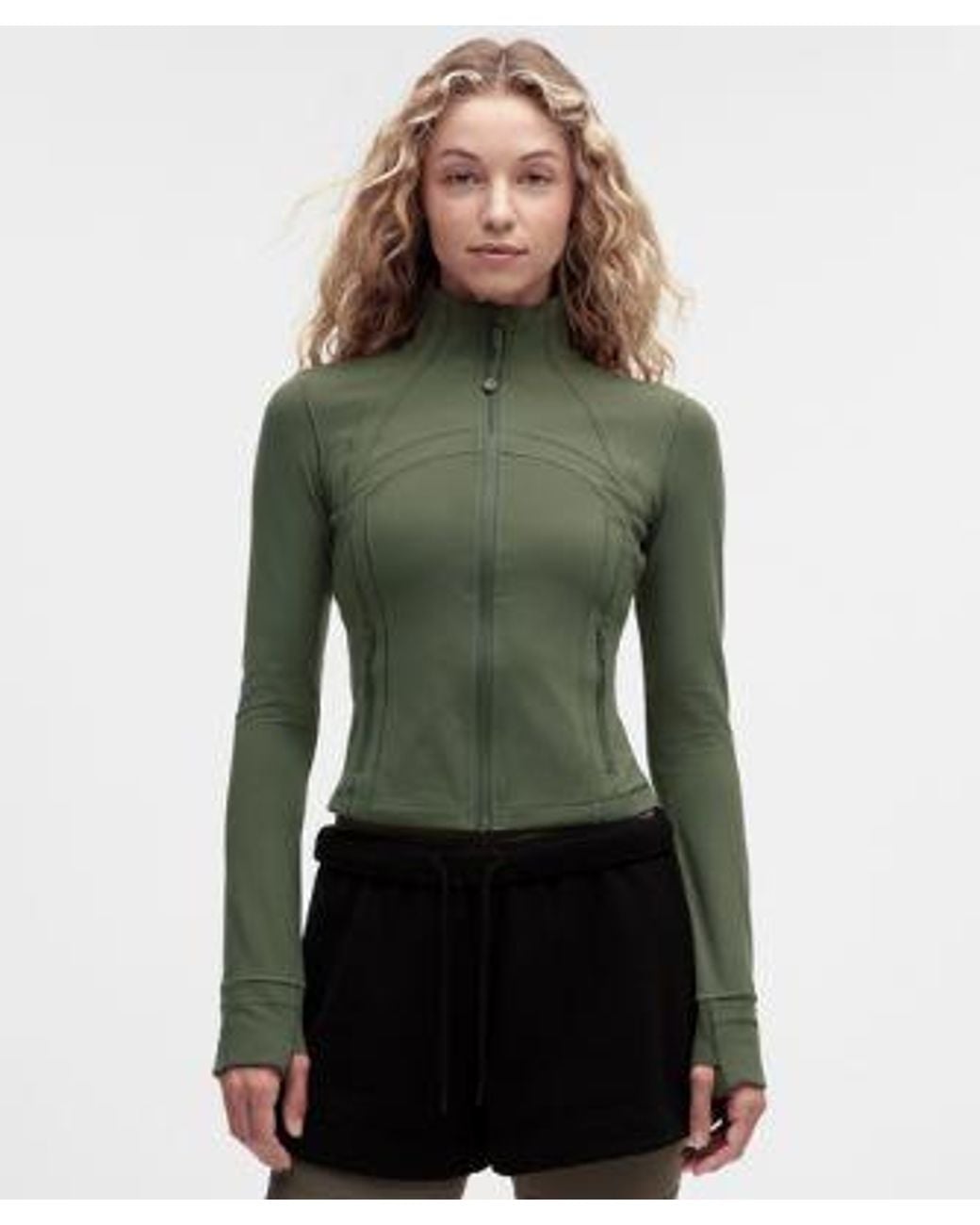 lululemon athletica Green Define Cropped Jacket
