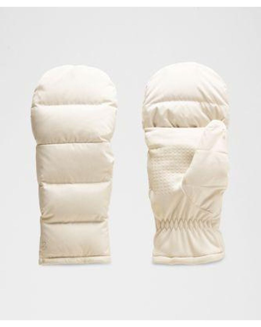 lululemon athletica Natural – Wunder Puff Mittens – – Size Large