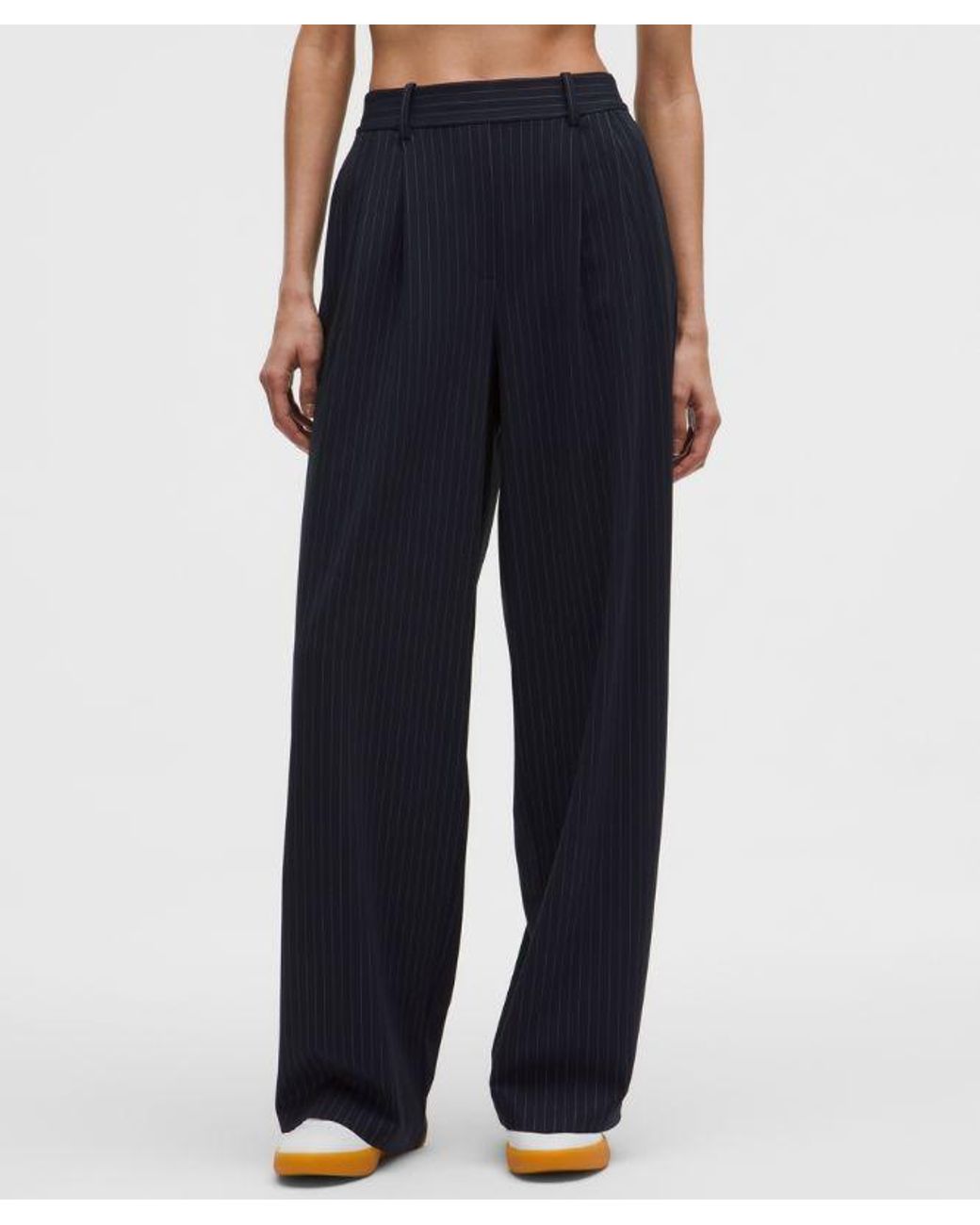 lululemon athletica Blue Daydrift High-Rise Wide-Leg Trouser