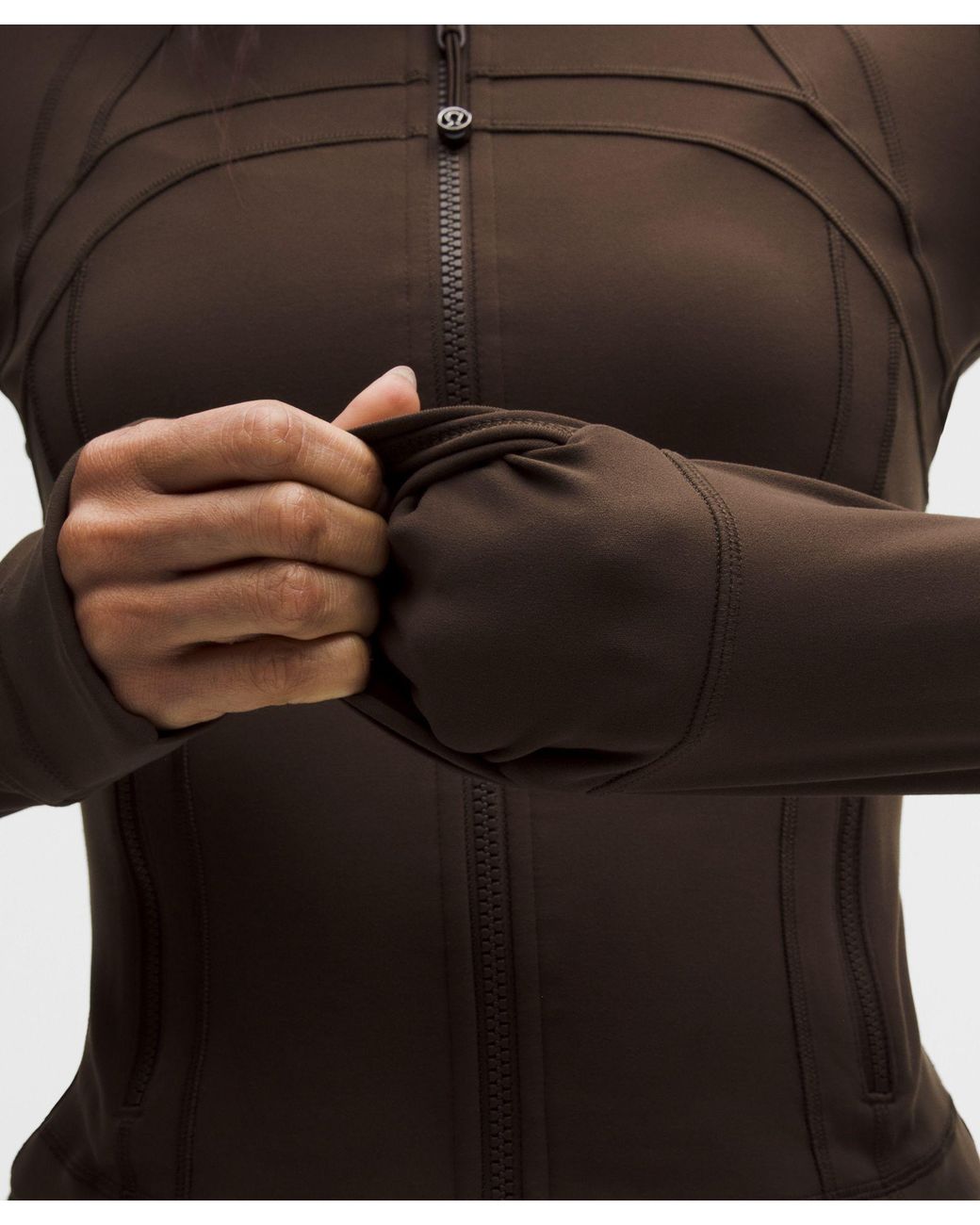 lululemon athletica Brown Define Cropped Jacket