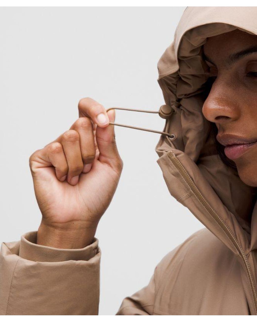 lululemon athletica Natural Stretchseal Sleet Street Long Jacket