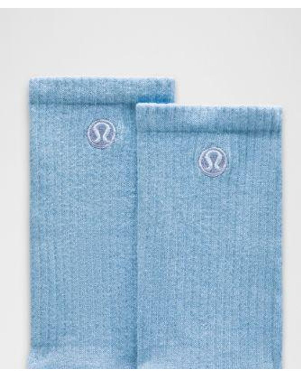 lululemon athletica Blue Daily Essential Crew Socks
