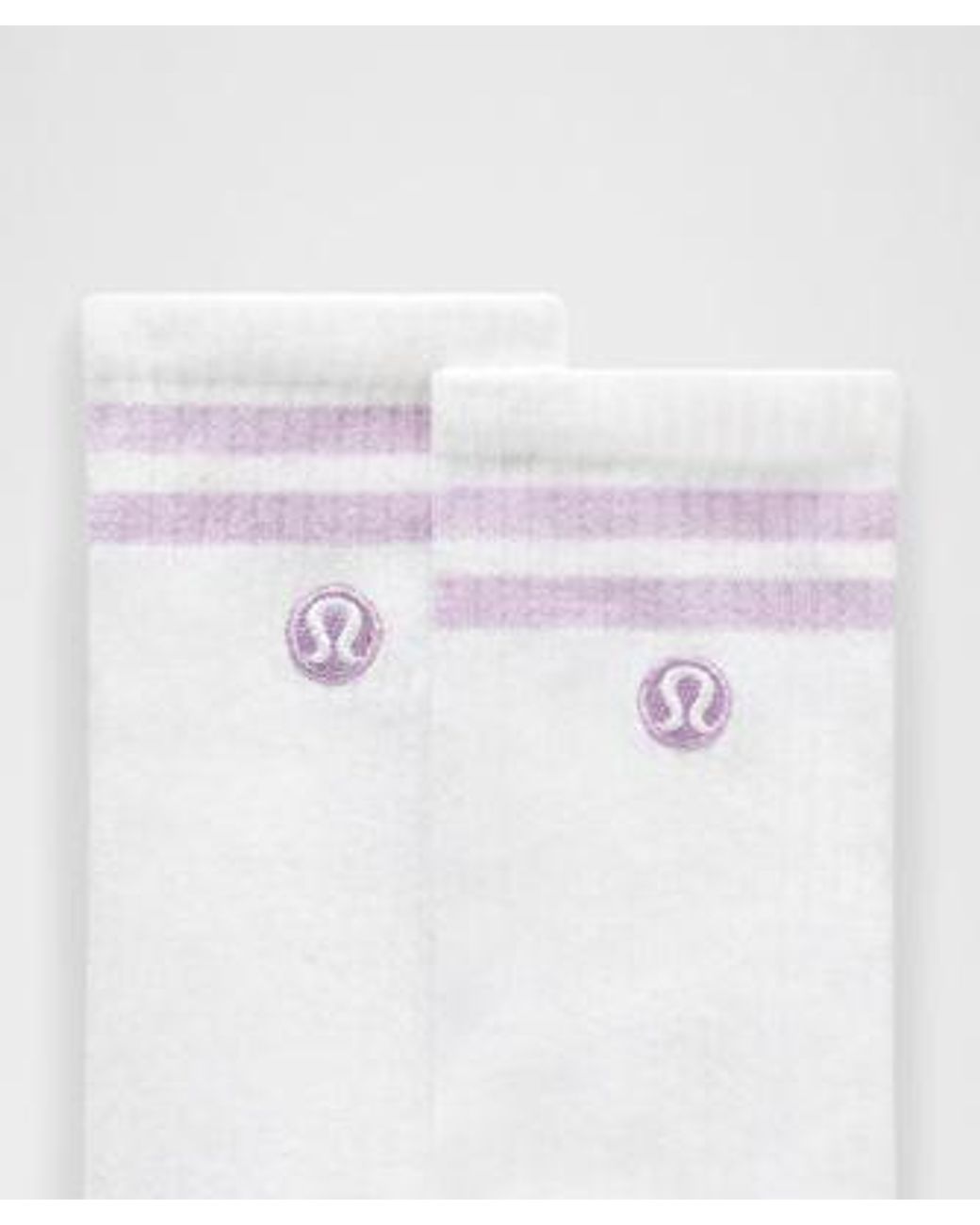 lululemon athletica White Daily Essential Crew Socks