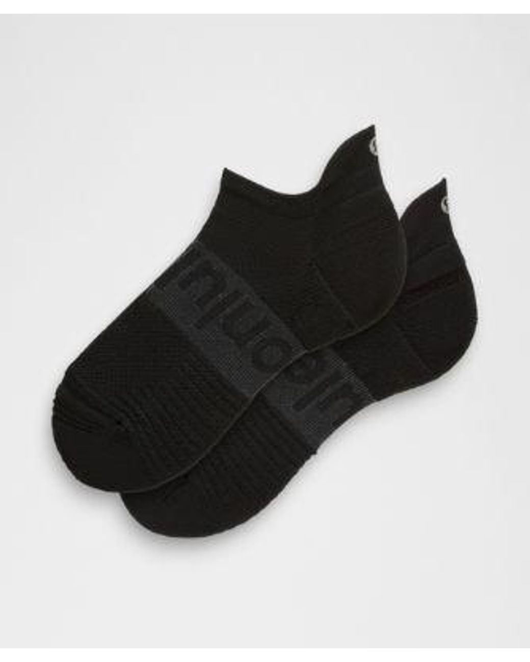 lululemon athletica Black Power Stride Tab Socks