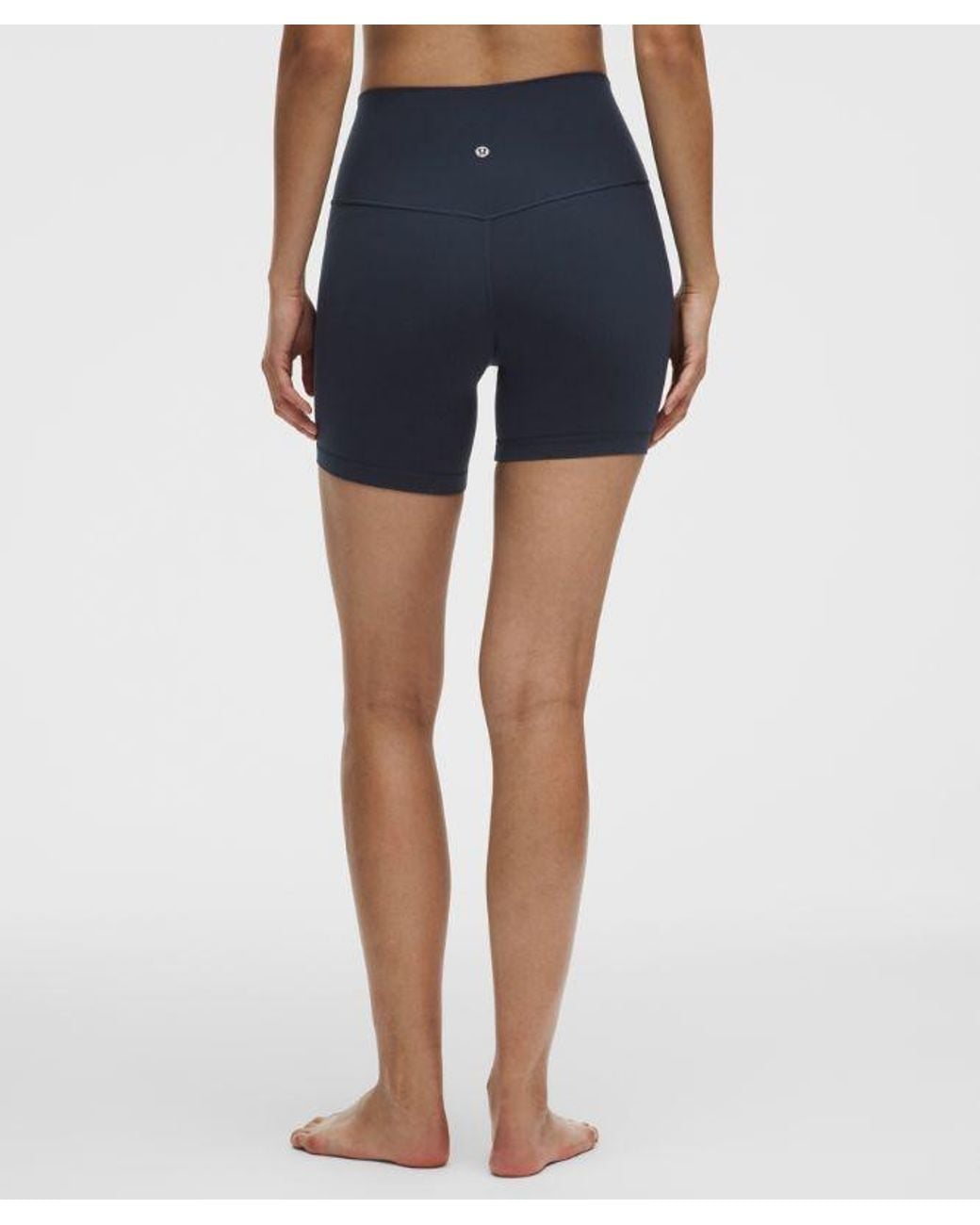 lululemon athletica Blue Align No Line High-Rise Short 6"