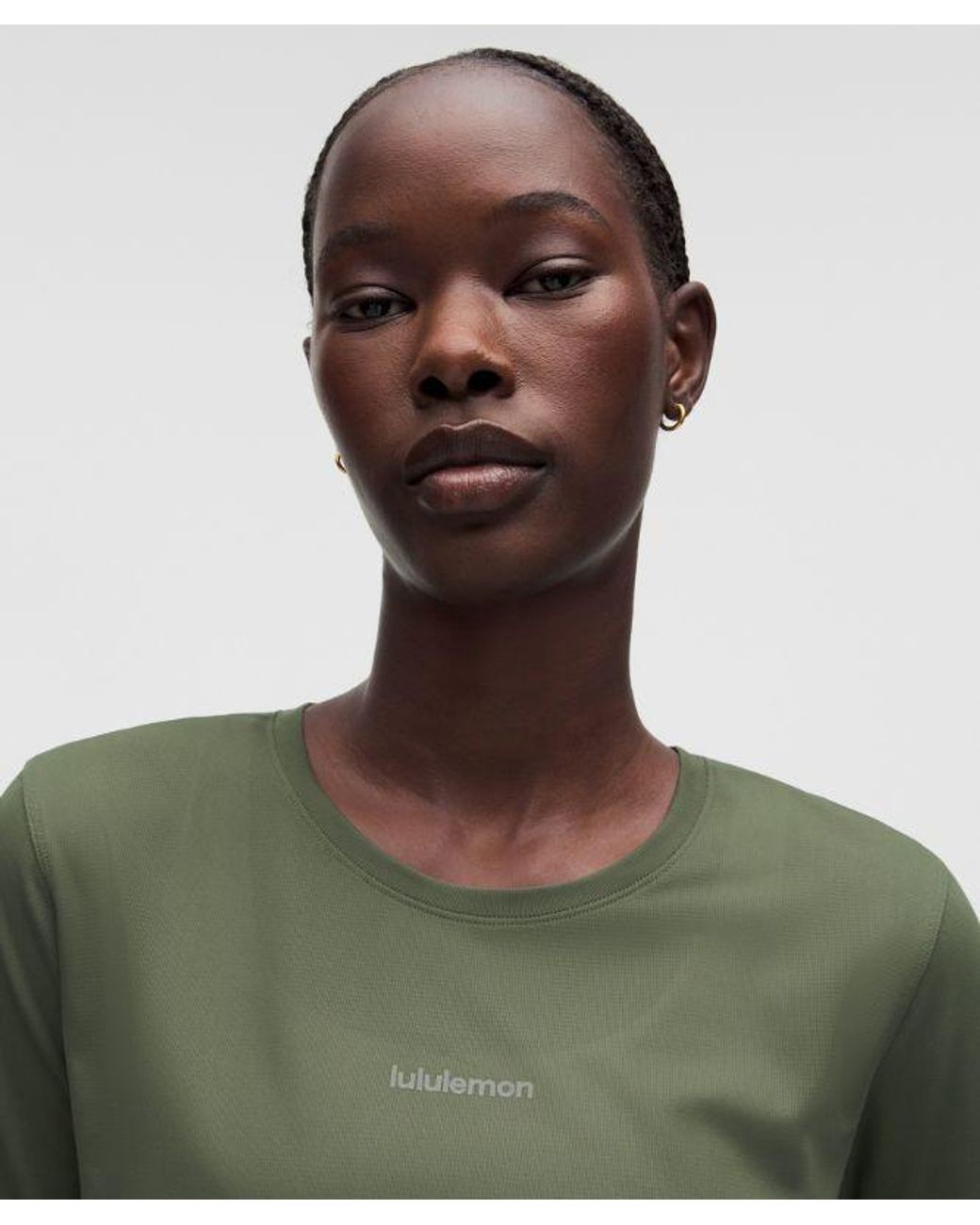 lululemon athletica Green – Fast And Free Long-Sleeve Shirt – – Size Large