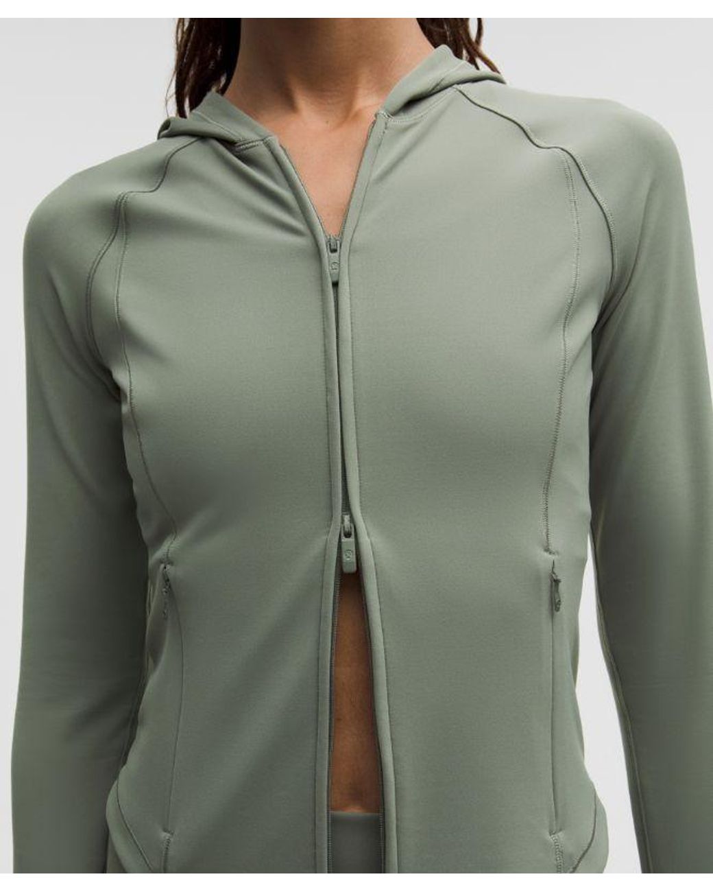 lululemon athletica Green Wunder Train Full-Zip Jacket