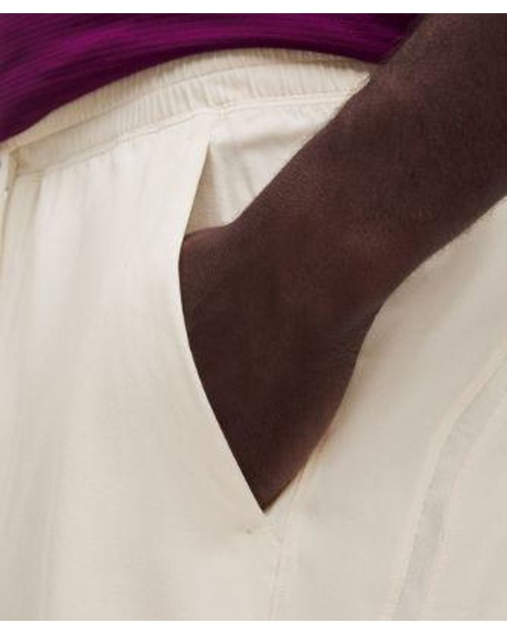 lululemon athletica White – Pace Breaker Linerless Shorts – 9" – – for men