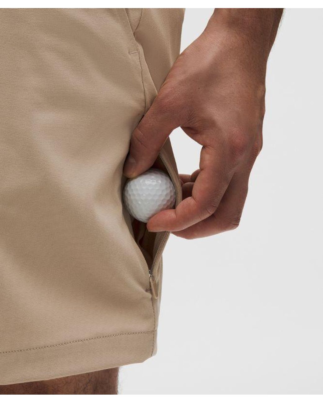 lululemon athletica Black Abc Classic-Fit Golf Short 7" for men