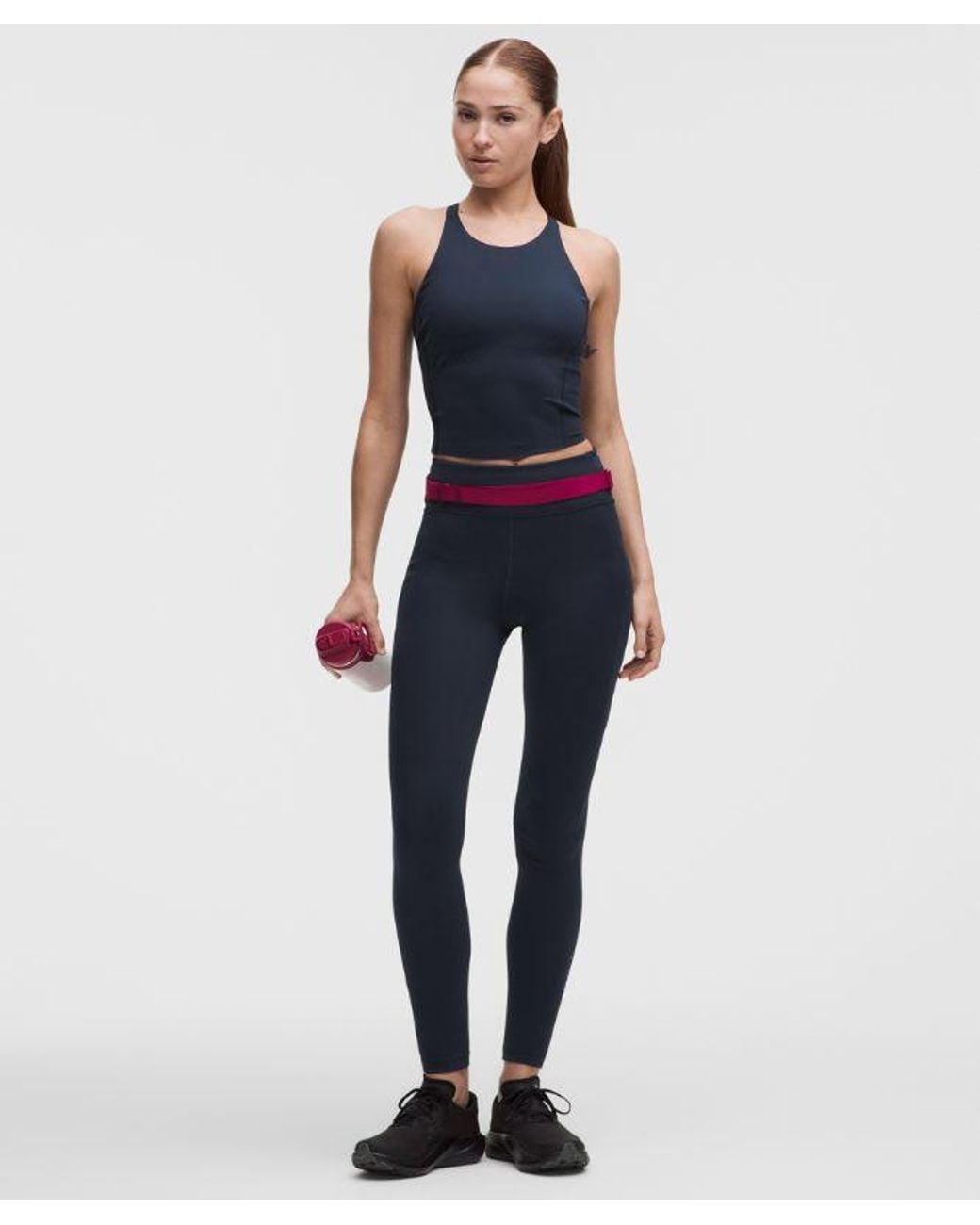 lululemon athletica Blue – Fast And Free Tank Top Medium Support, B/C Cup – – Size 4
