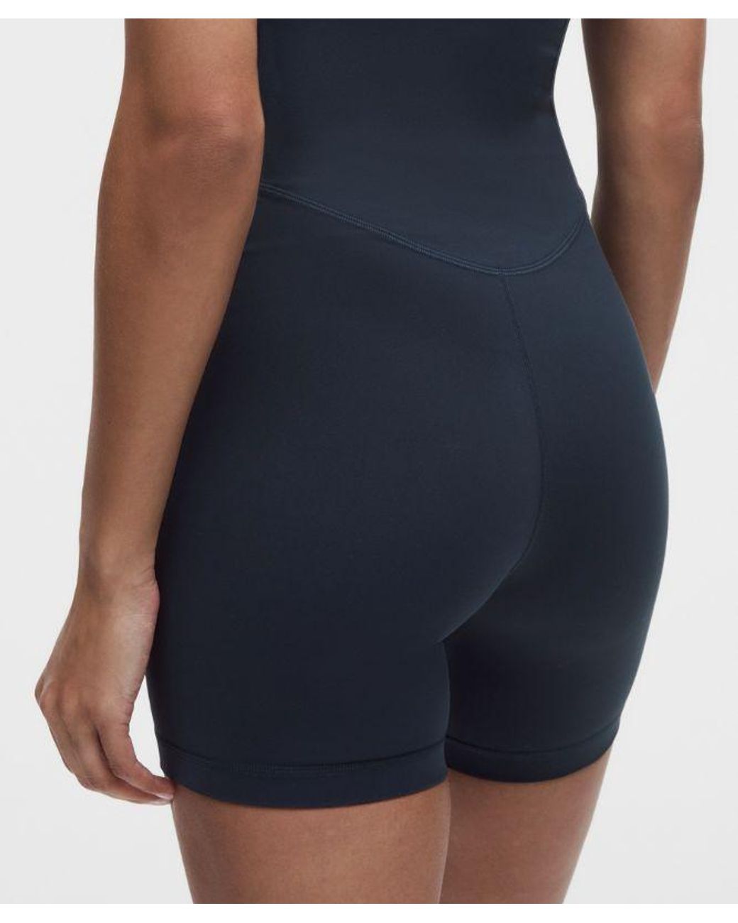 lululemon athletica Blue Align Cami Bodysuit 6"