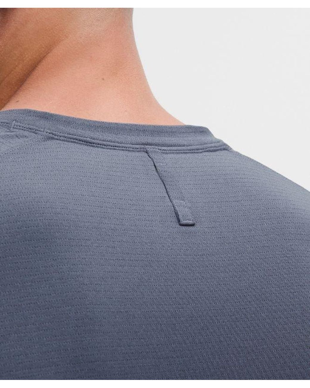 lululemon athletica Blue License To Train Short-Sleeve Shirt for men