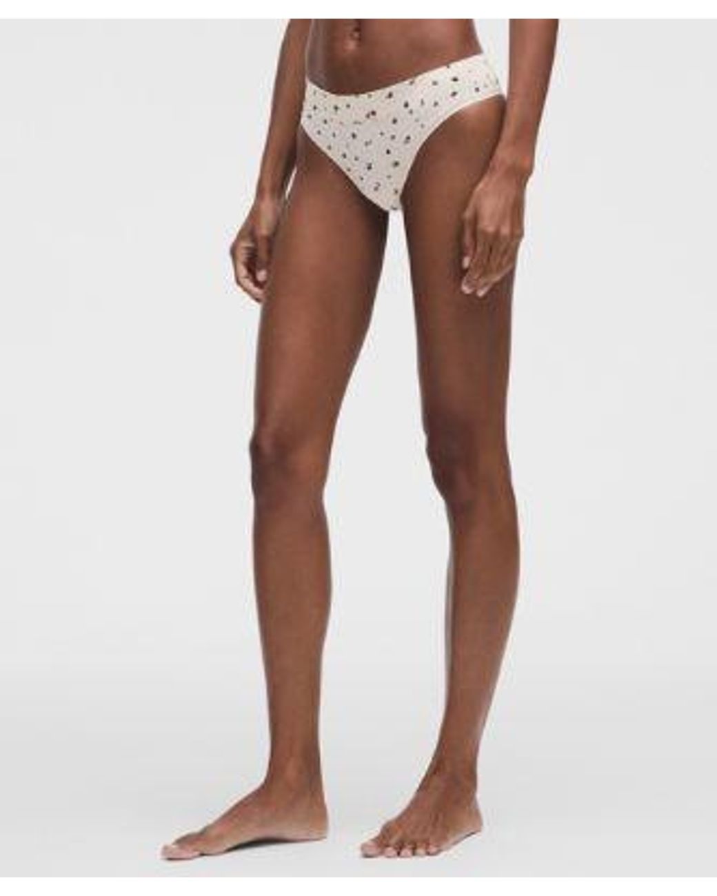 lululemon athletica Brown Underease Mid-rise Thong Underwear 3 Pack