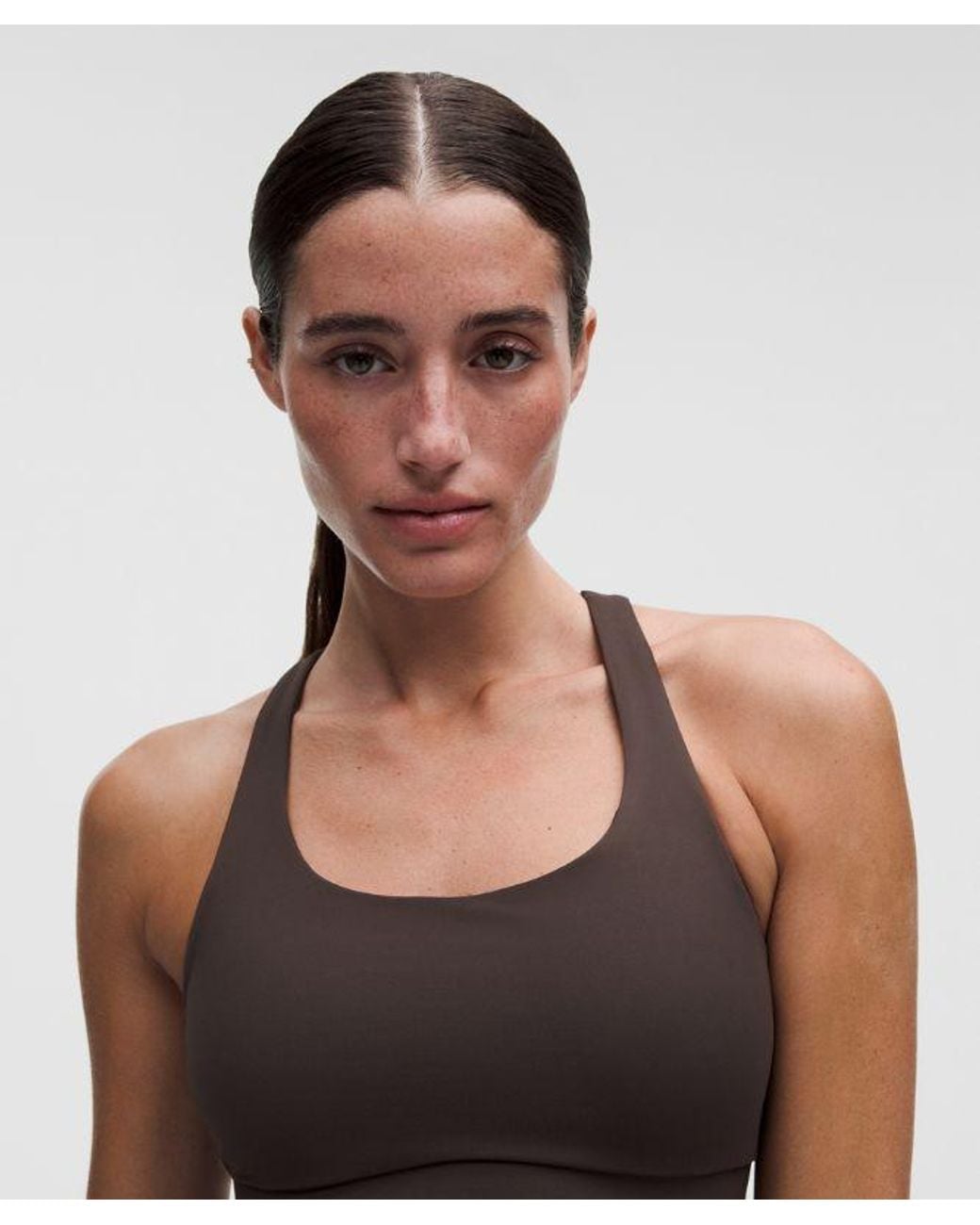 lululemon athletica Black – Energy Longline Sports Bra Medium Support, B-D Cups Evolve – – Size Large