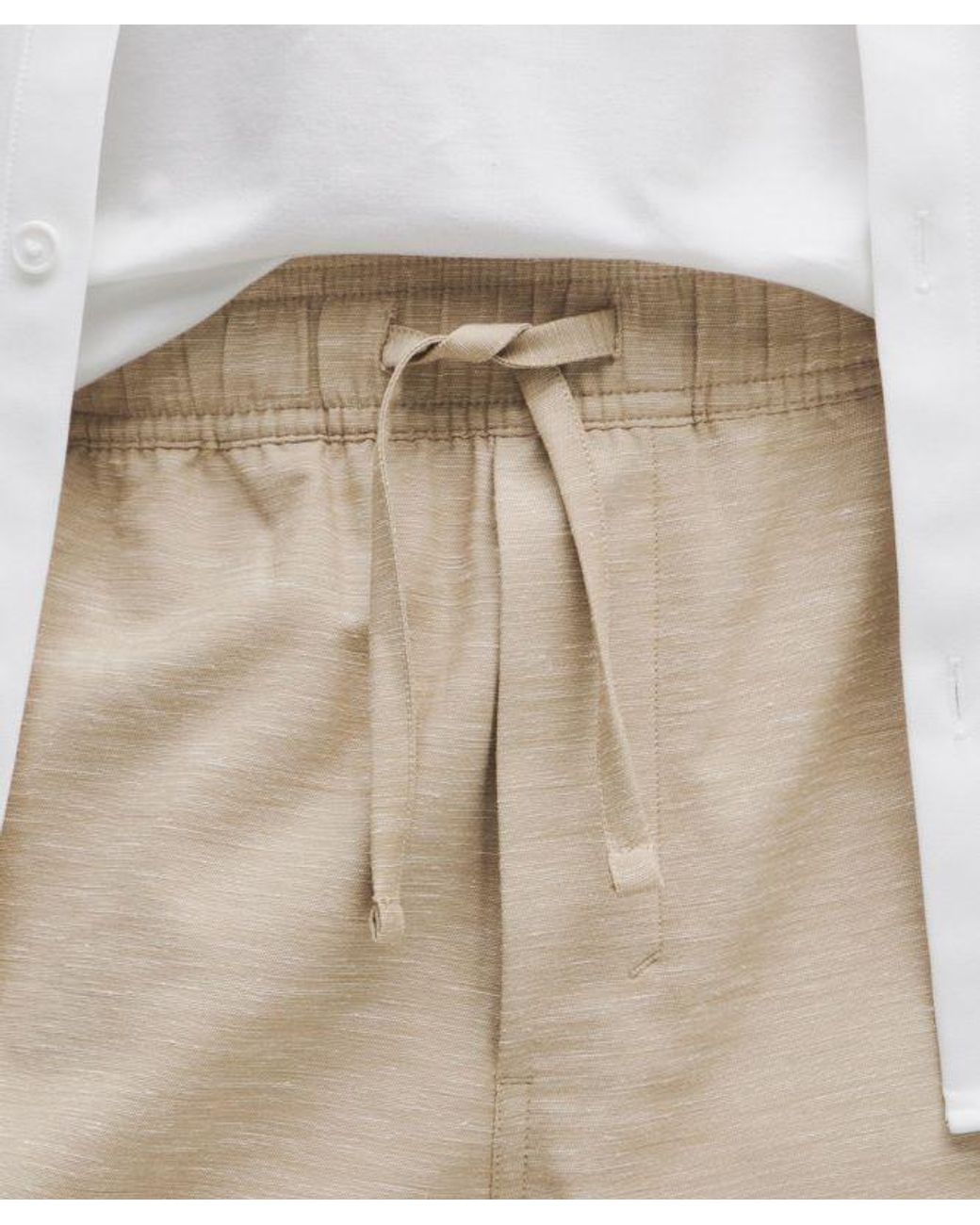 lululemon athletica Natural Lululinen Pull-On Pants Regular for men