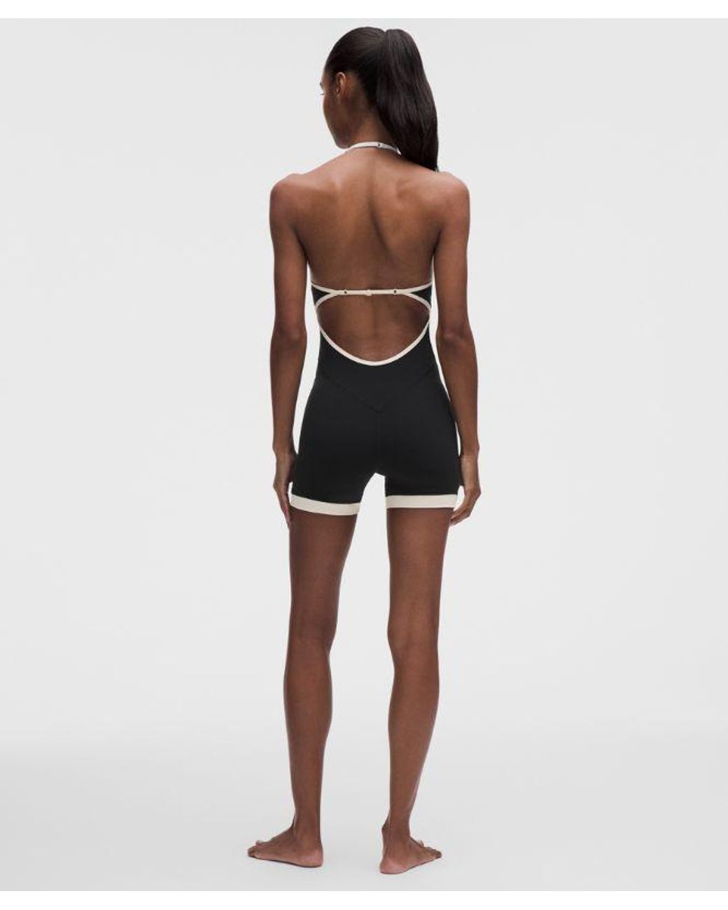 lululemon athletica Multicolor – Nulu Strappy Halterneck Bodysuit – – Size Large
