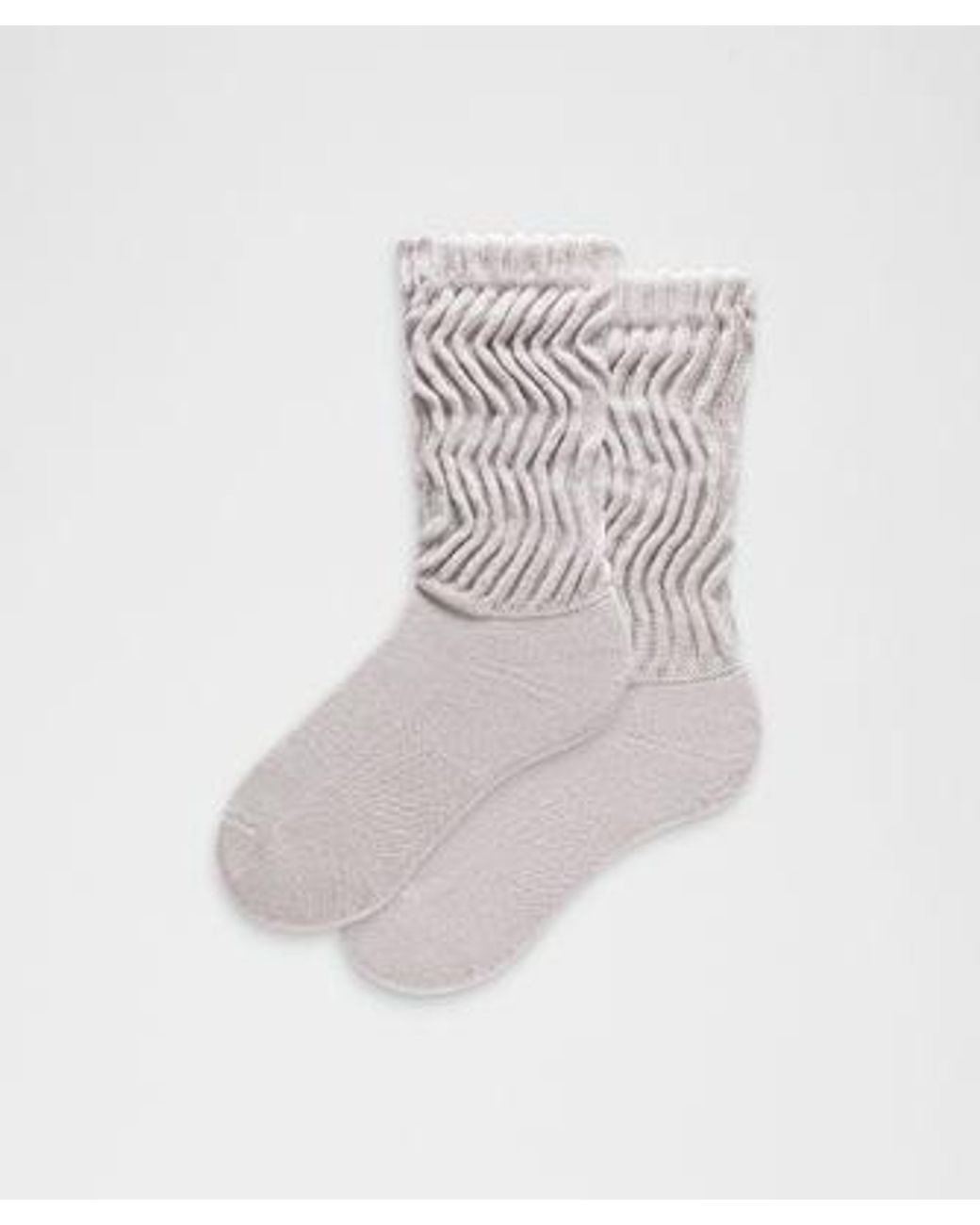 lululemon athletica White Slouch Socks