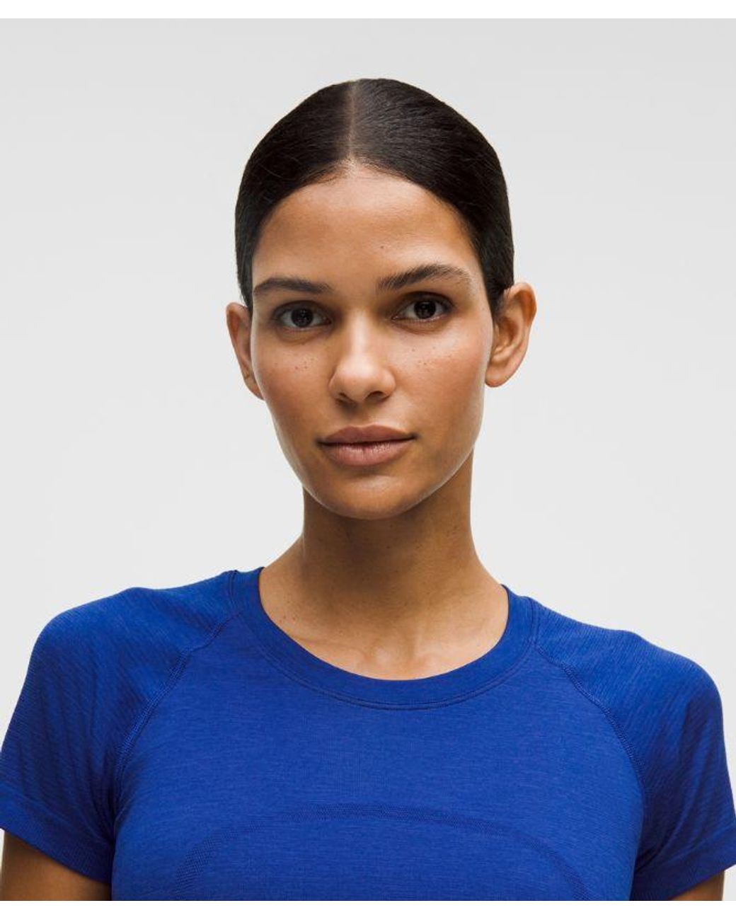 lululemon athletica Blue – Swiftly Tech Short-Sleeve Shirt 2.0 Hip Length – – Size 8