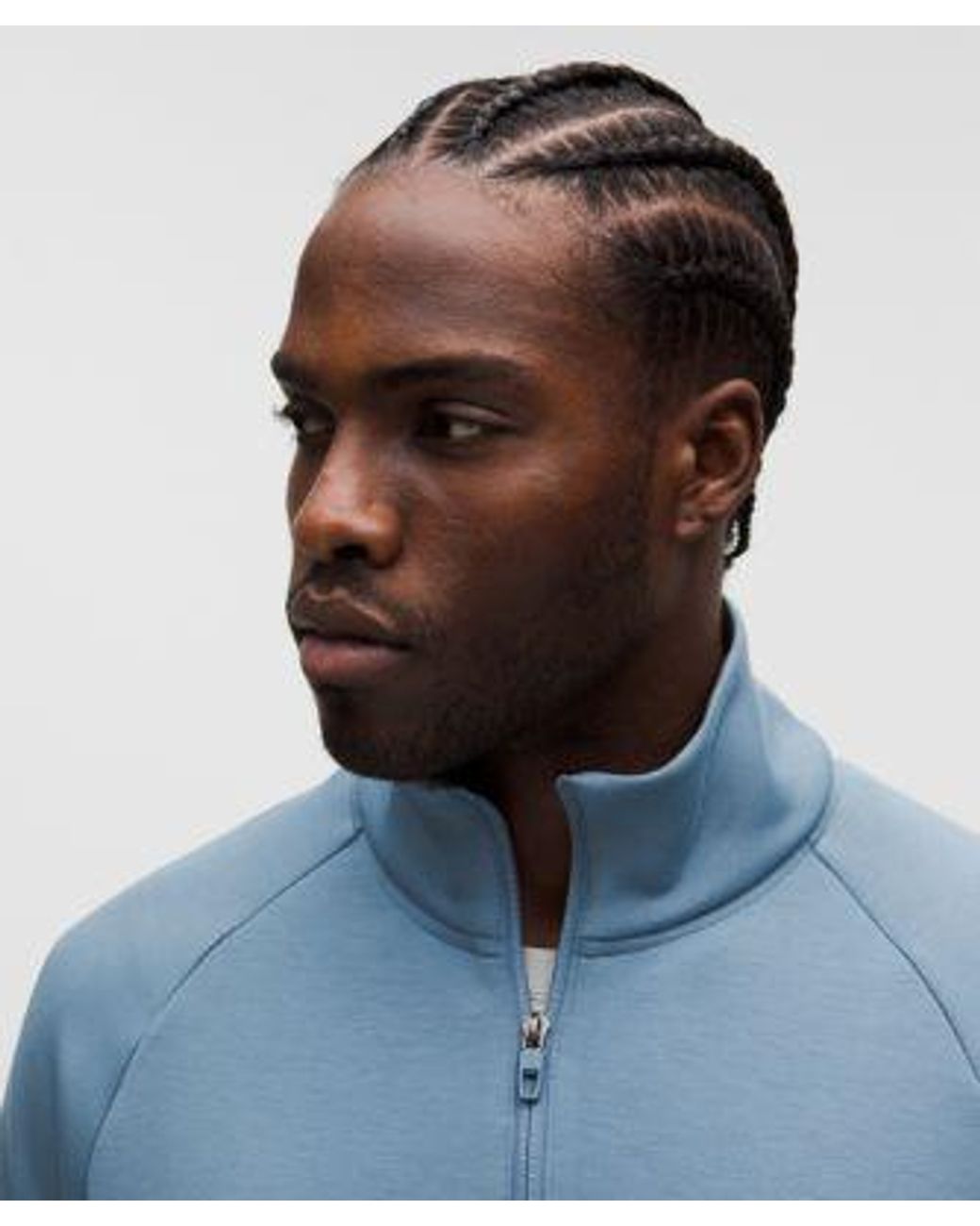 lululemon athletica Blue – Smooth Spacer Quarter Zip – – Size Large for men