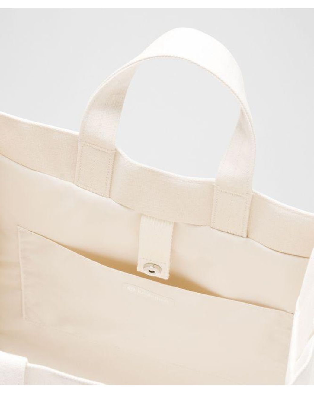 lululemon athletica White – Canvas Market Tote Bag 19L –
