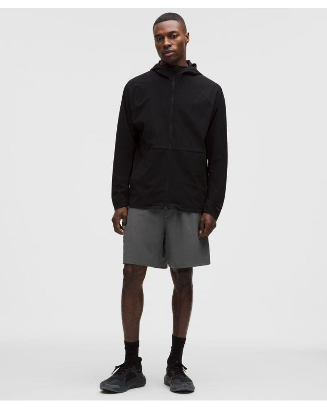 lululemon athletica Black Pace Breaker Lined Short 7" for men