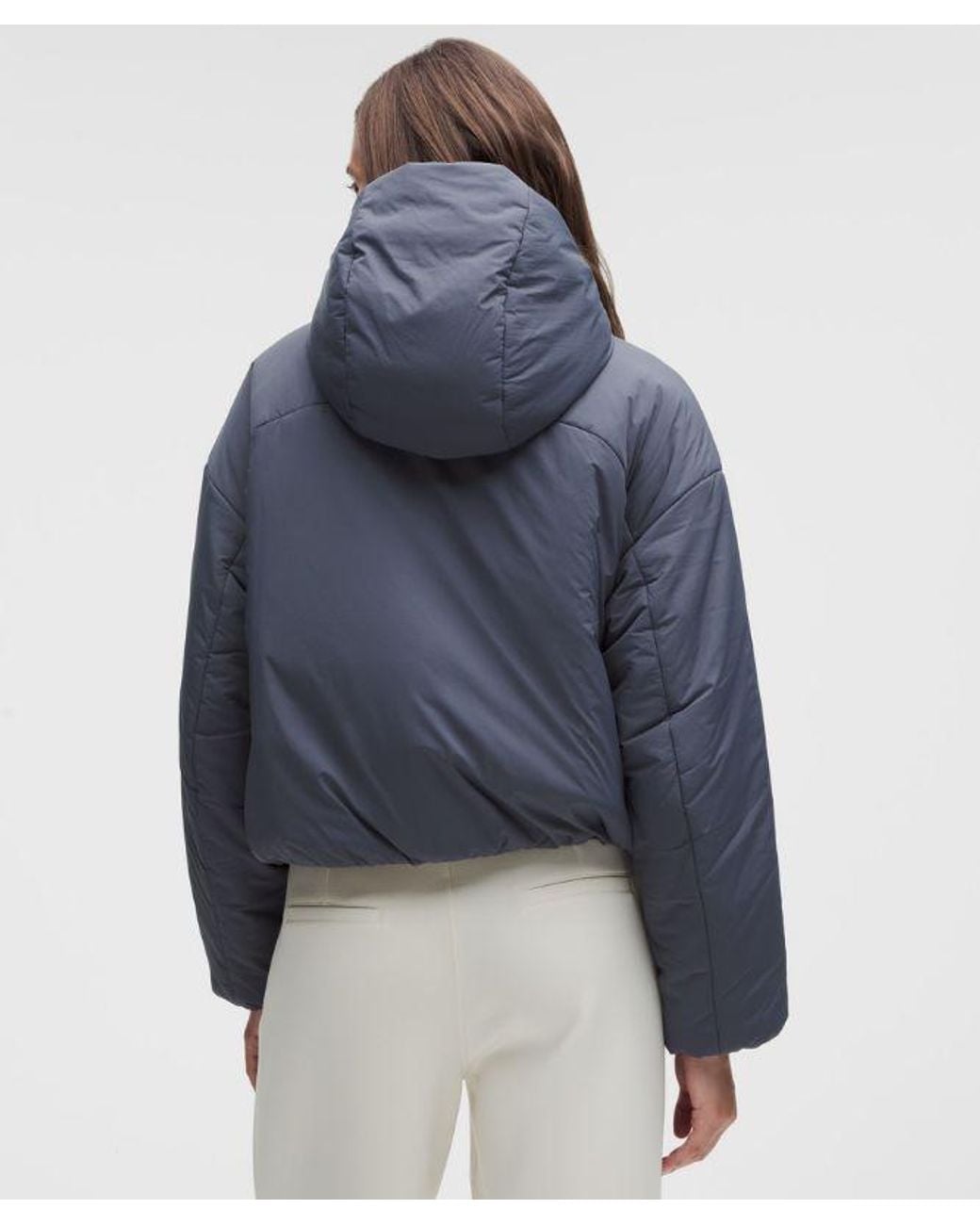 lululemon athletica Blue – Thermozen Insulated Hoodie – – Size Large