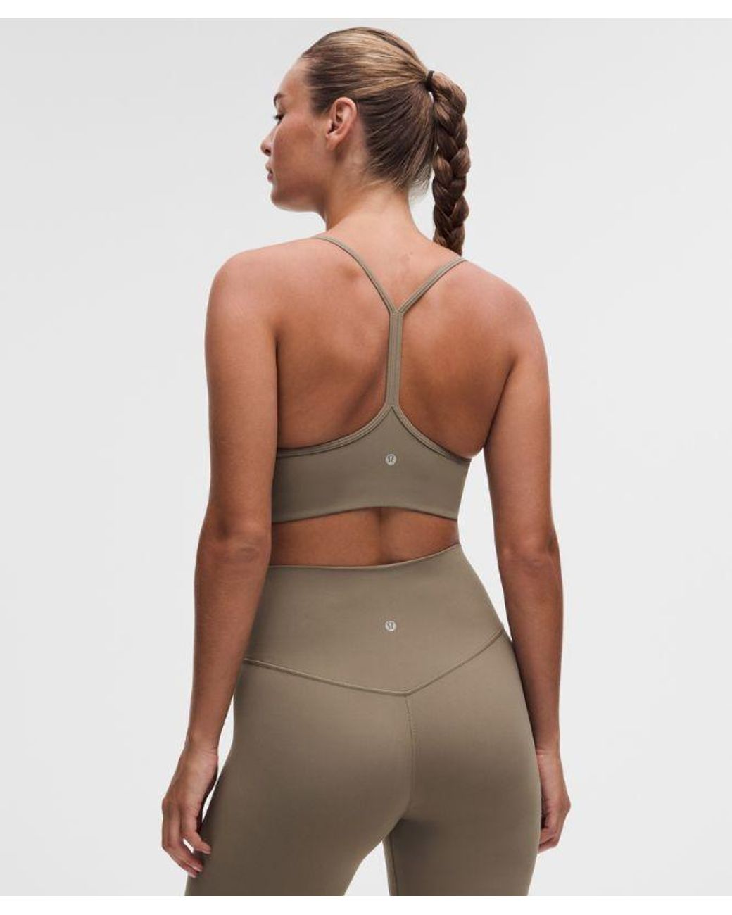 lululemon athletica Multicolor – Flow Y Sports Bra Light Support, C/D Cup Design – – Size Large