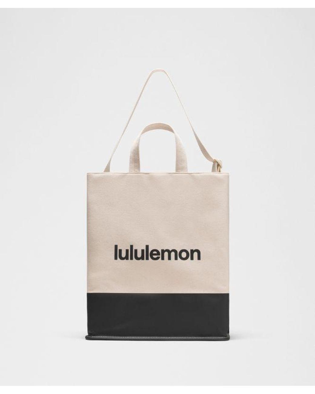 lululemon athletica White – Canvas Market Tote Bag 19L –