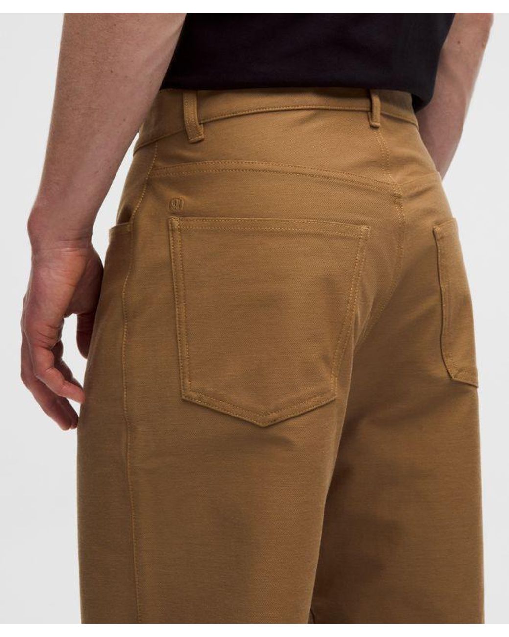 lululemon athletica Brown – Easyfive Loose-Straight Trousers 32L – /Khaki – Size 12 for men