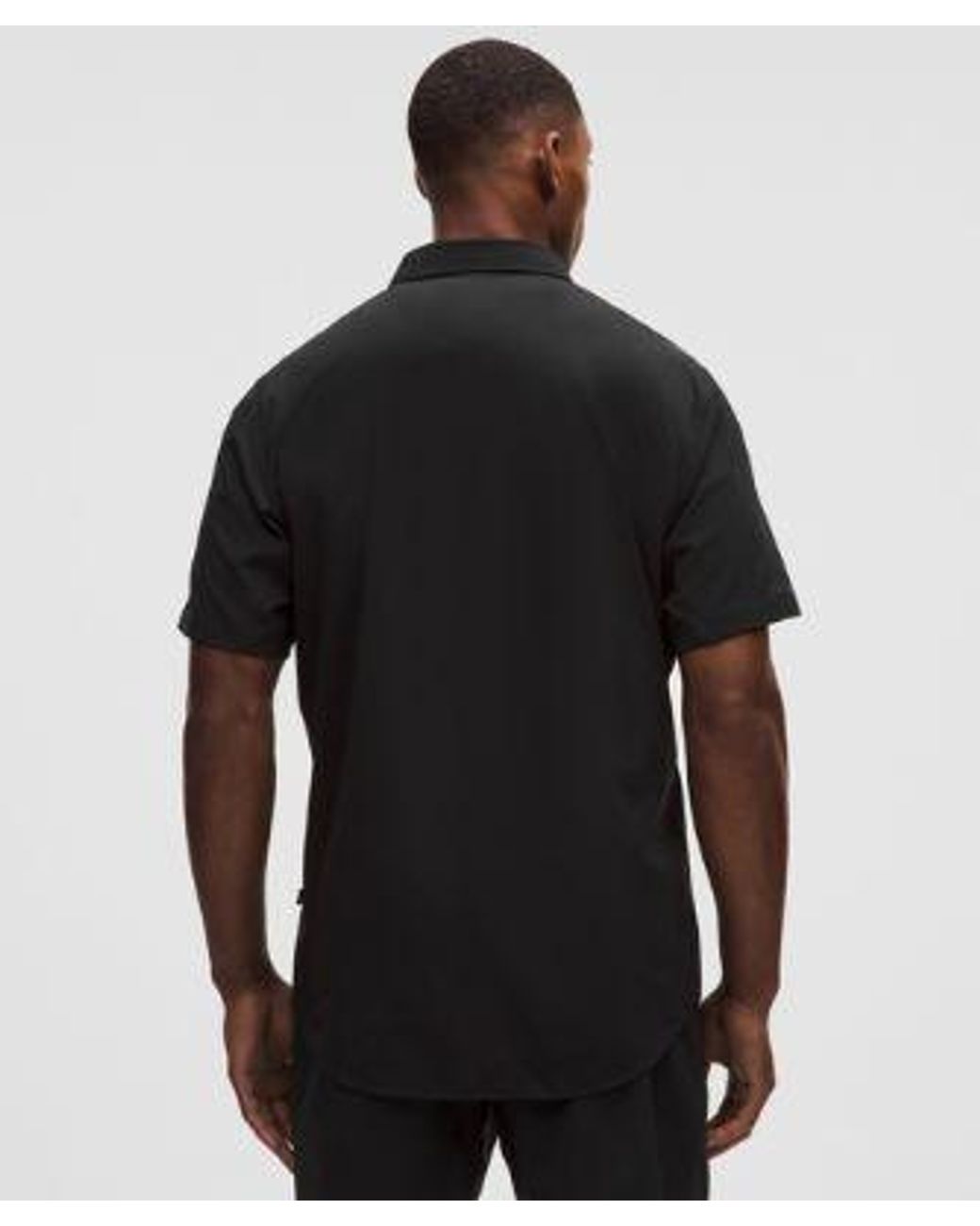 lululemon athletica Black Airing Easy Short-Sleeve Shirt