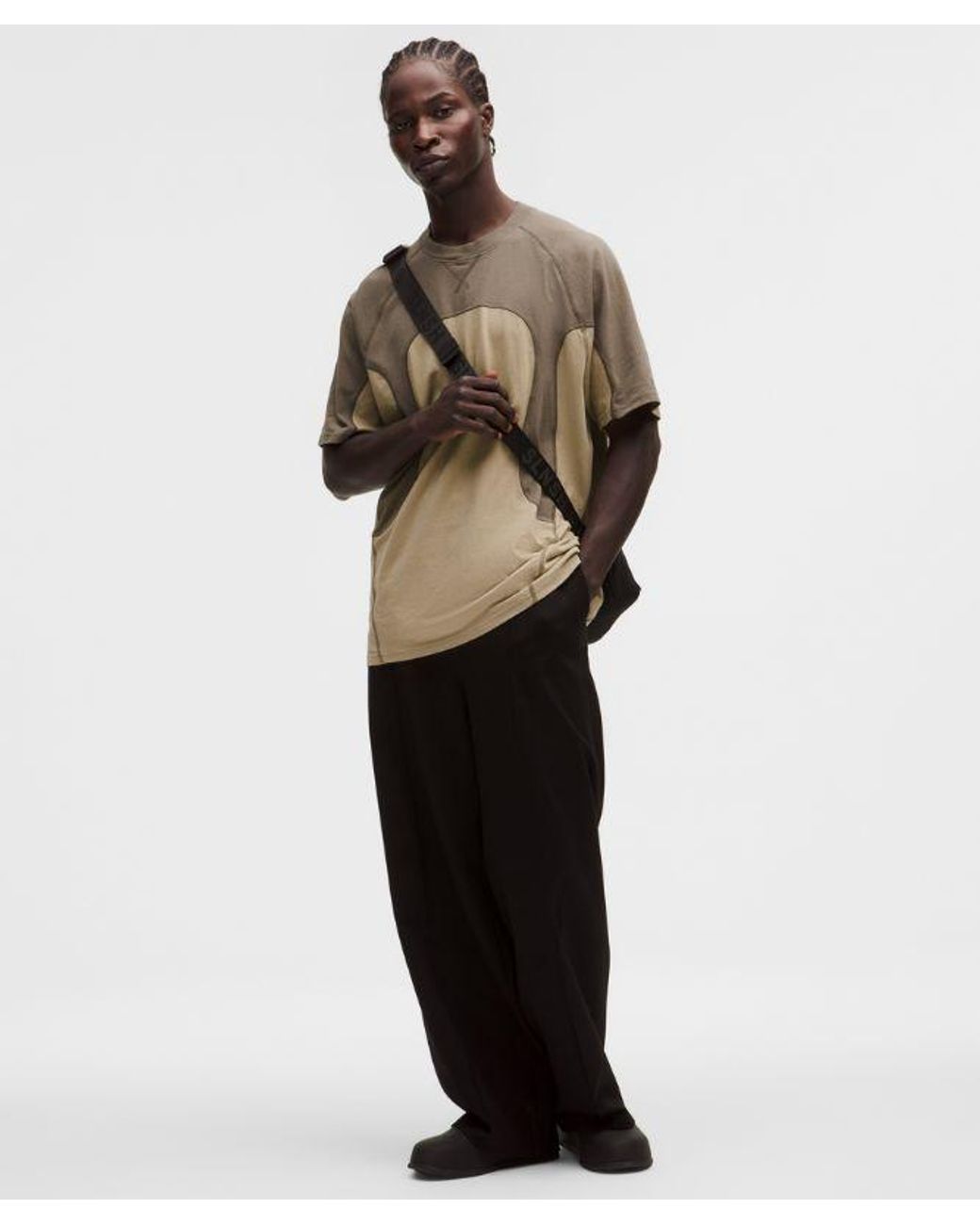 lululemon athletica Natural – Organic Oversized T-Shirt Slnsh Collection – – Size Large for men