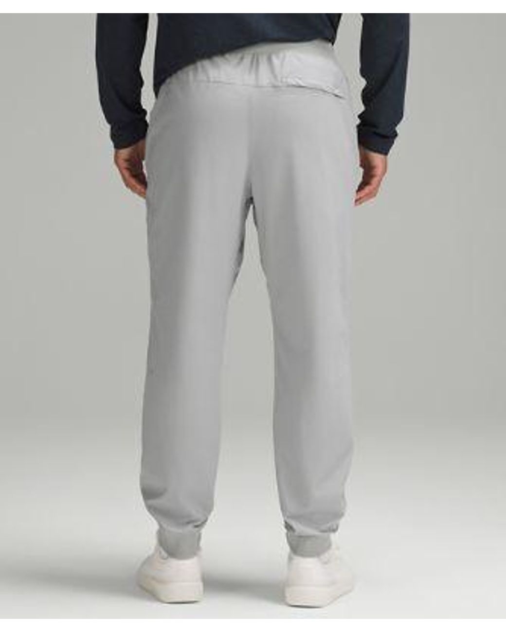 lululemon athletica Gray Abc Joggers Shorter - Color Silver/grey - Size L for men