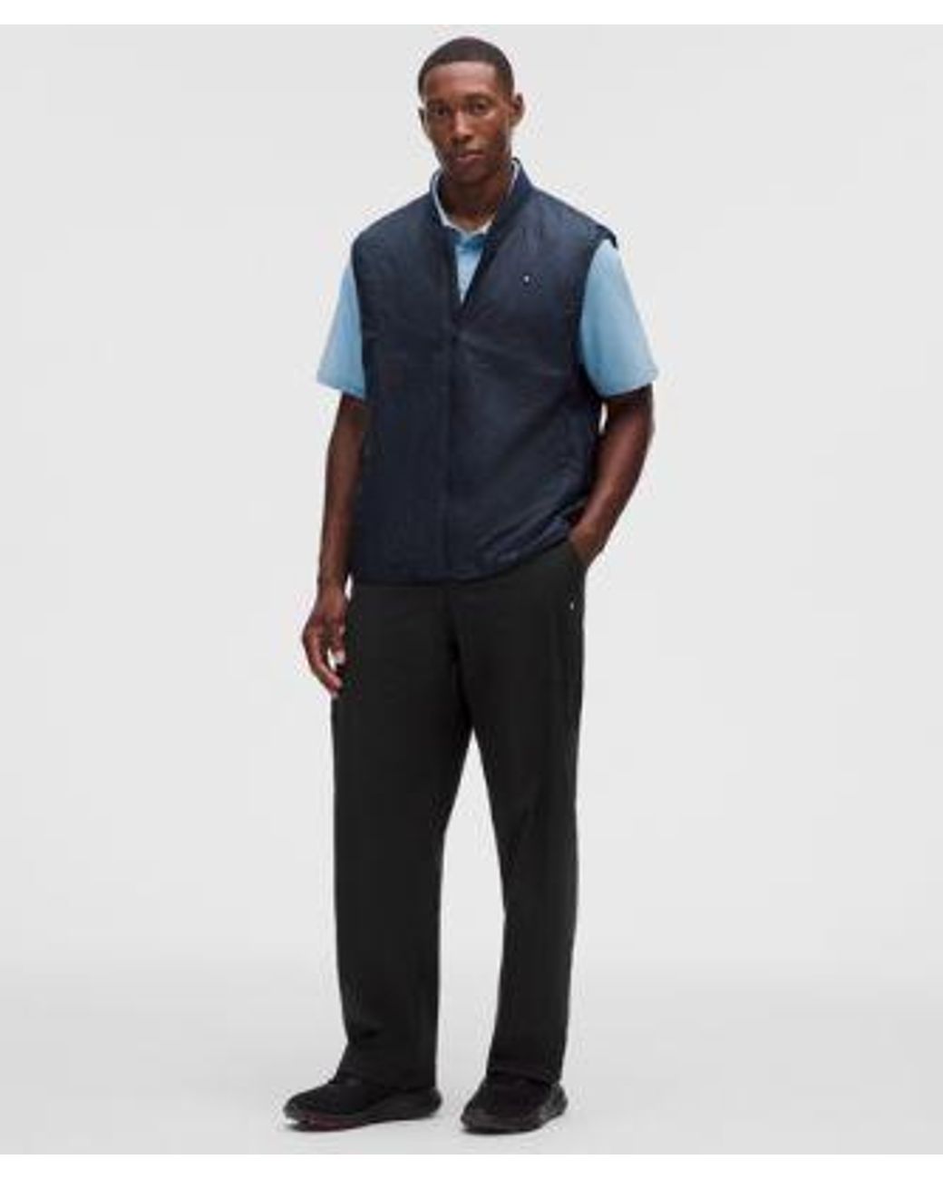 lululemon athletica Black – Stretch Relaxed-Fit Golf Trousers Regular – – Size 12 for men