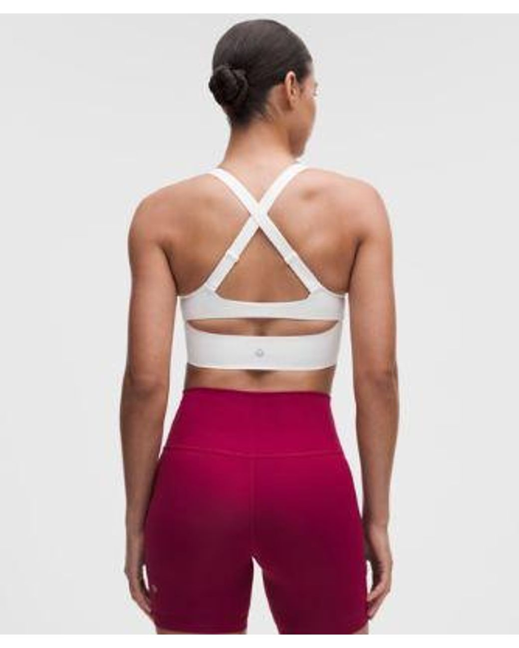 lululemon athletica Purple – Like A Cloud Train Sports Bra Medium Support, B/C Cup – – Size 14