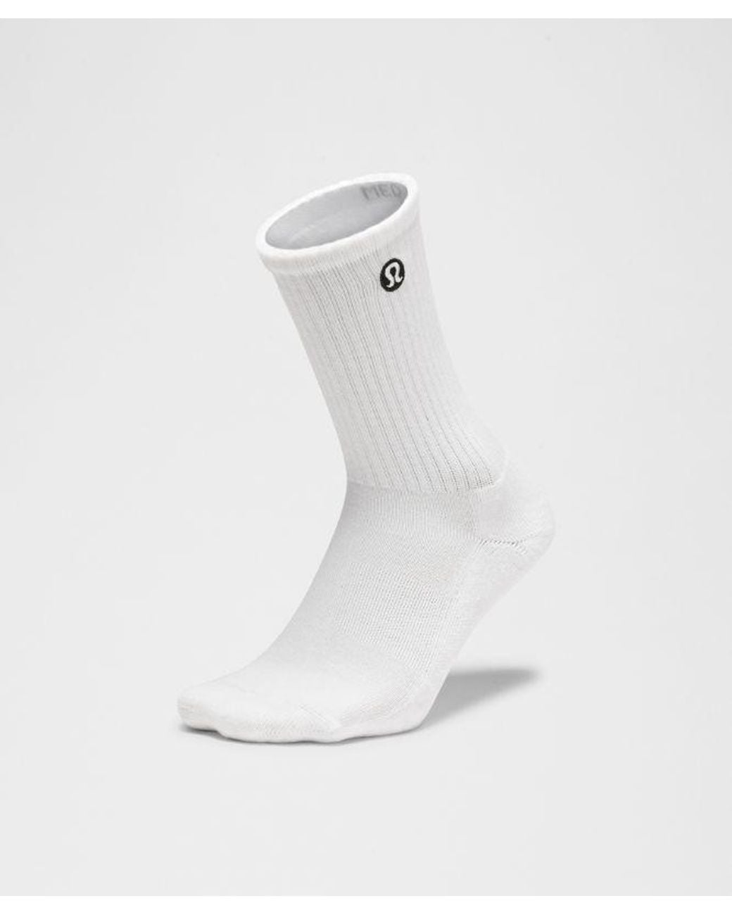 lululemon athletica White Daily Essential Crew Socks