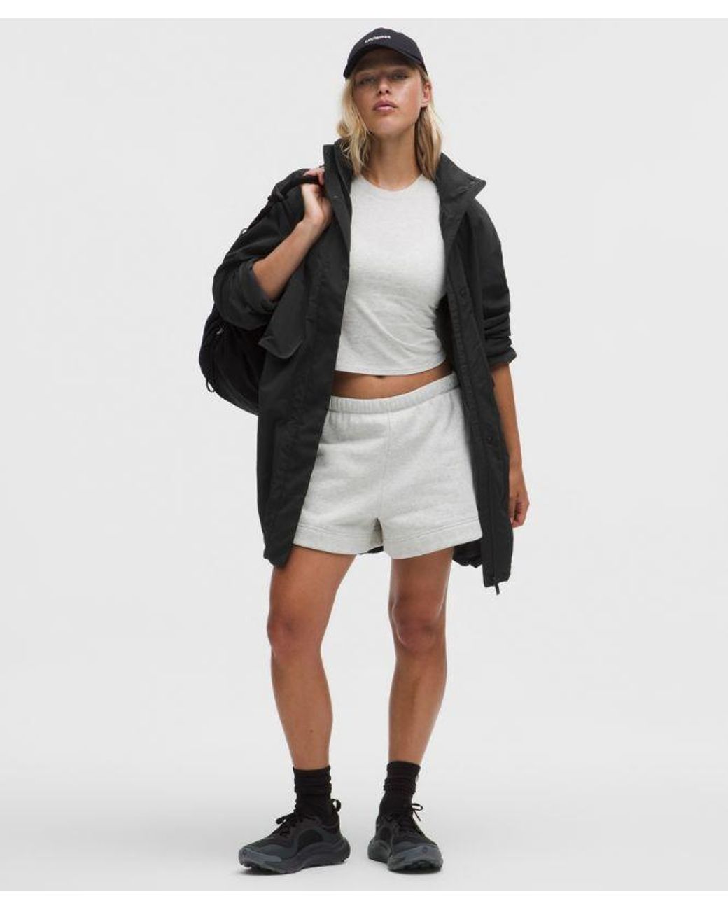 lululemon athletica Black Always Effortless Long Jacket